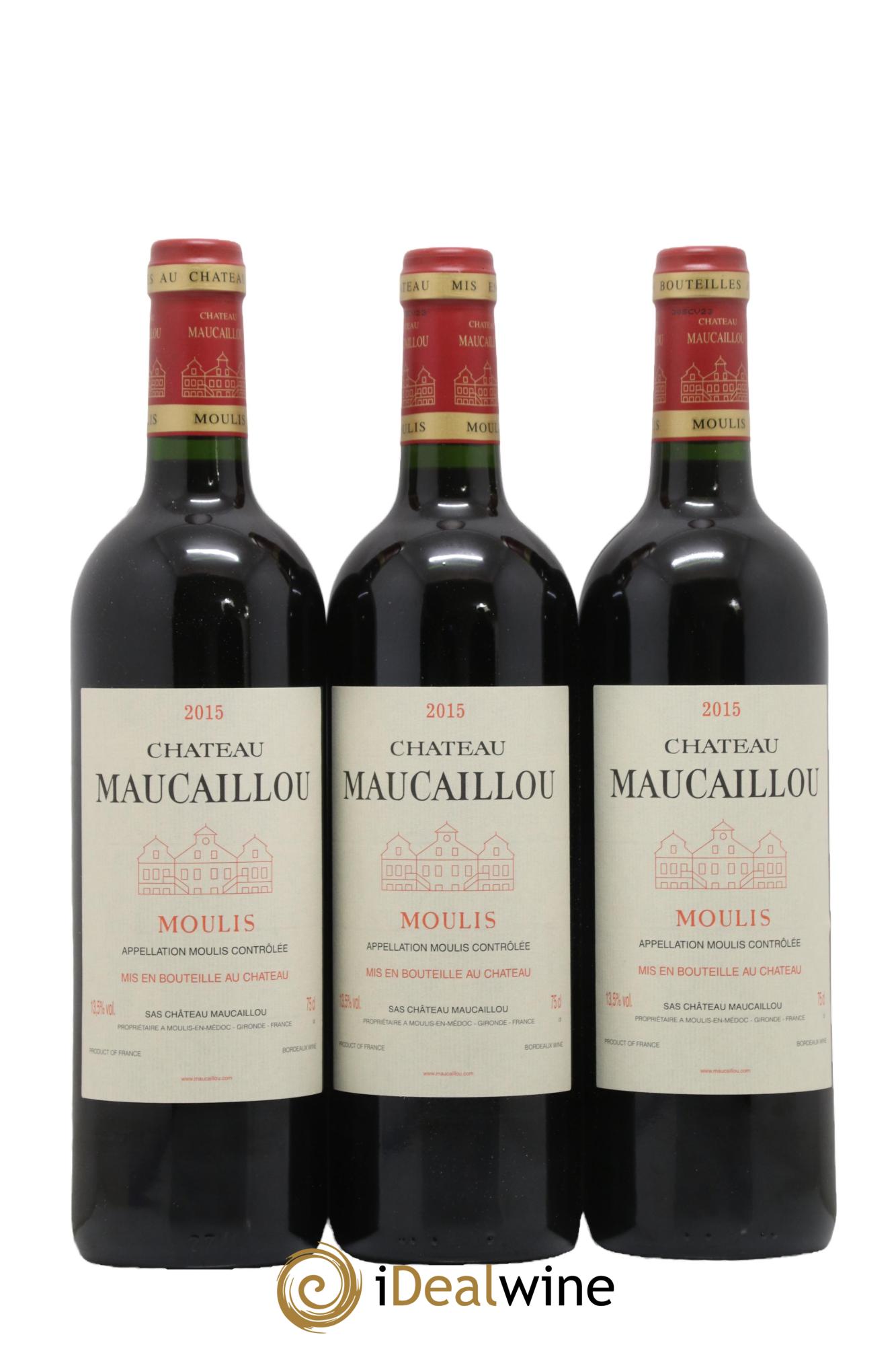 Château Maucaillou 2015 - Lotto di 6 bottiglie - 2