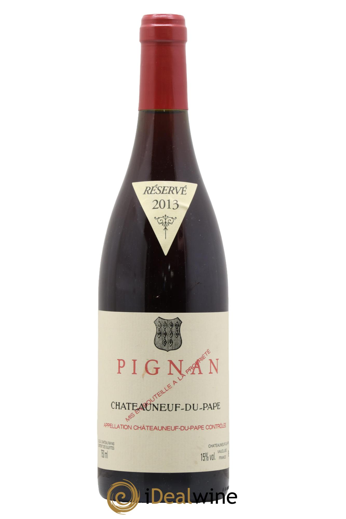 Châteauneuf-du-Pape Pignan Emmanuel Reynaud 2013 - Lot de 1 bouteille - 0