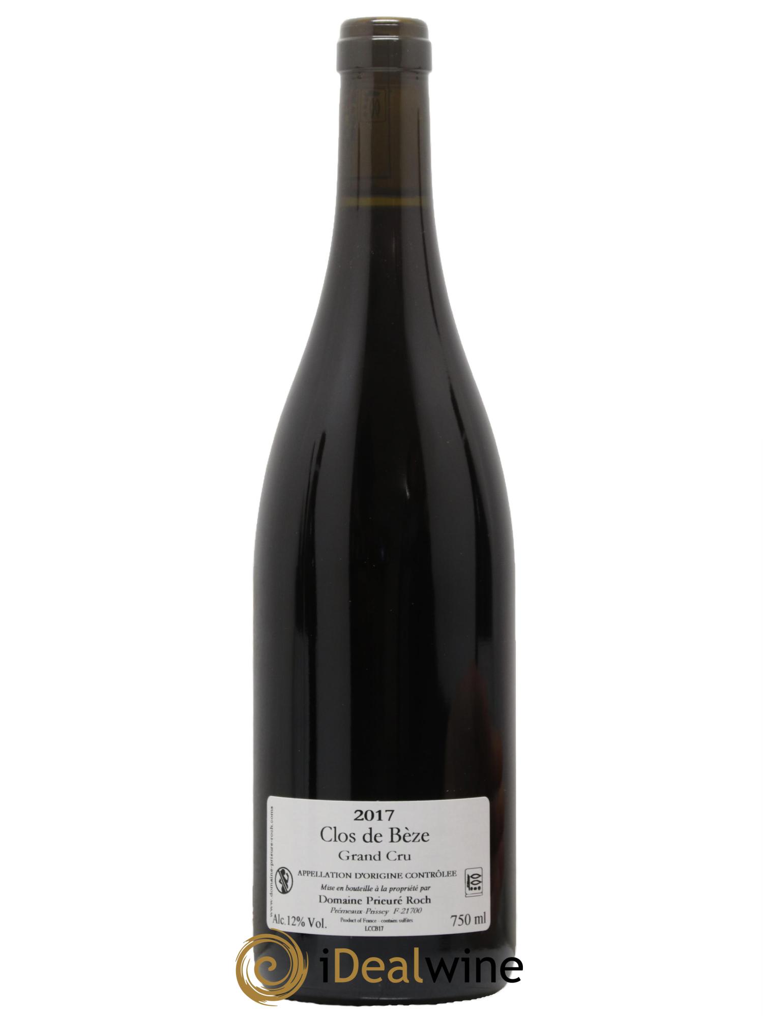 Chambertin Clos de Bèze Grand Cru Prieuré Roch 2017 - Posten von 1 Flasche - 1