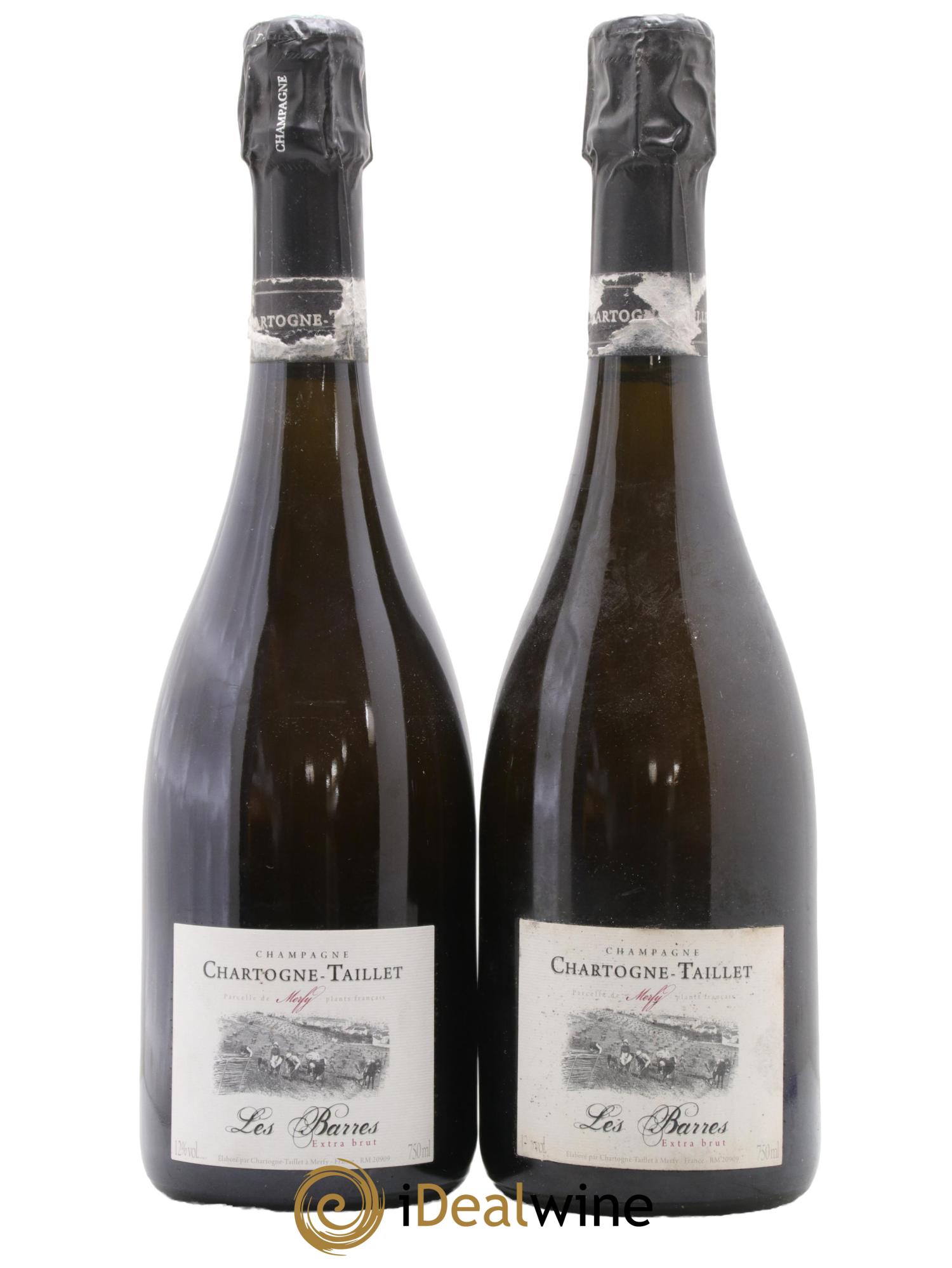 Les Barres Chartogne-Taillet 2008 - Lot de 2 bouteilles - 0