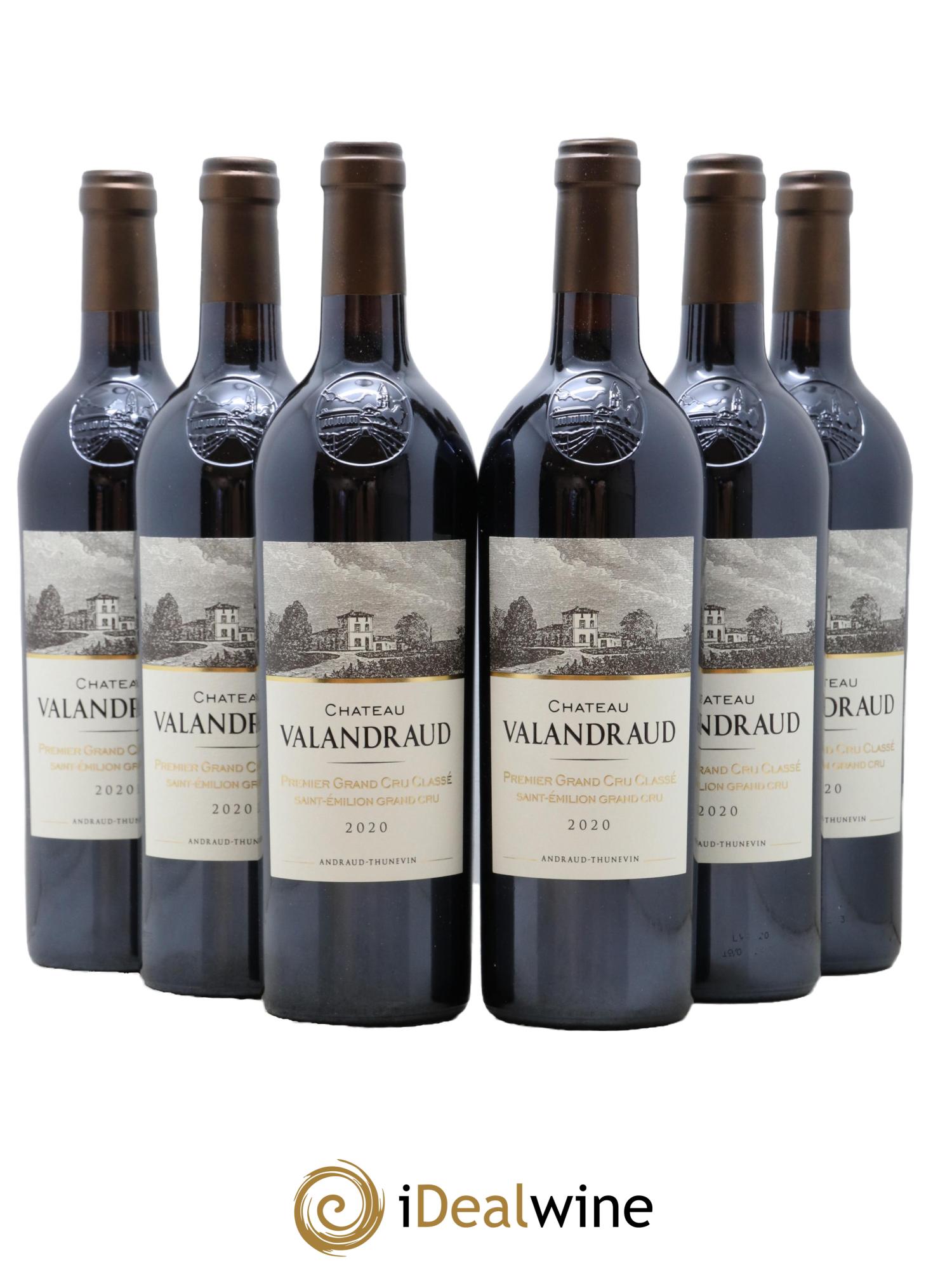 Château de Valandraud 1er Grand Cru Classé B depuis 2012 2020 - Lotto di 6 bottiglie - 0