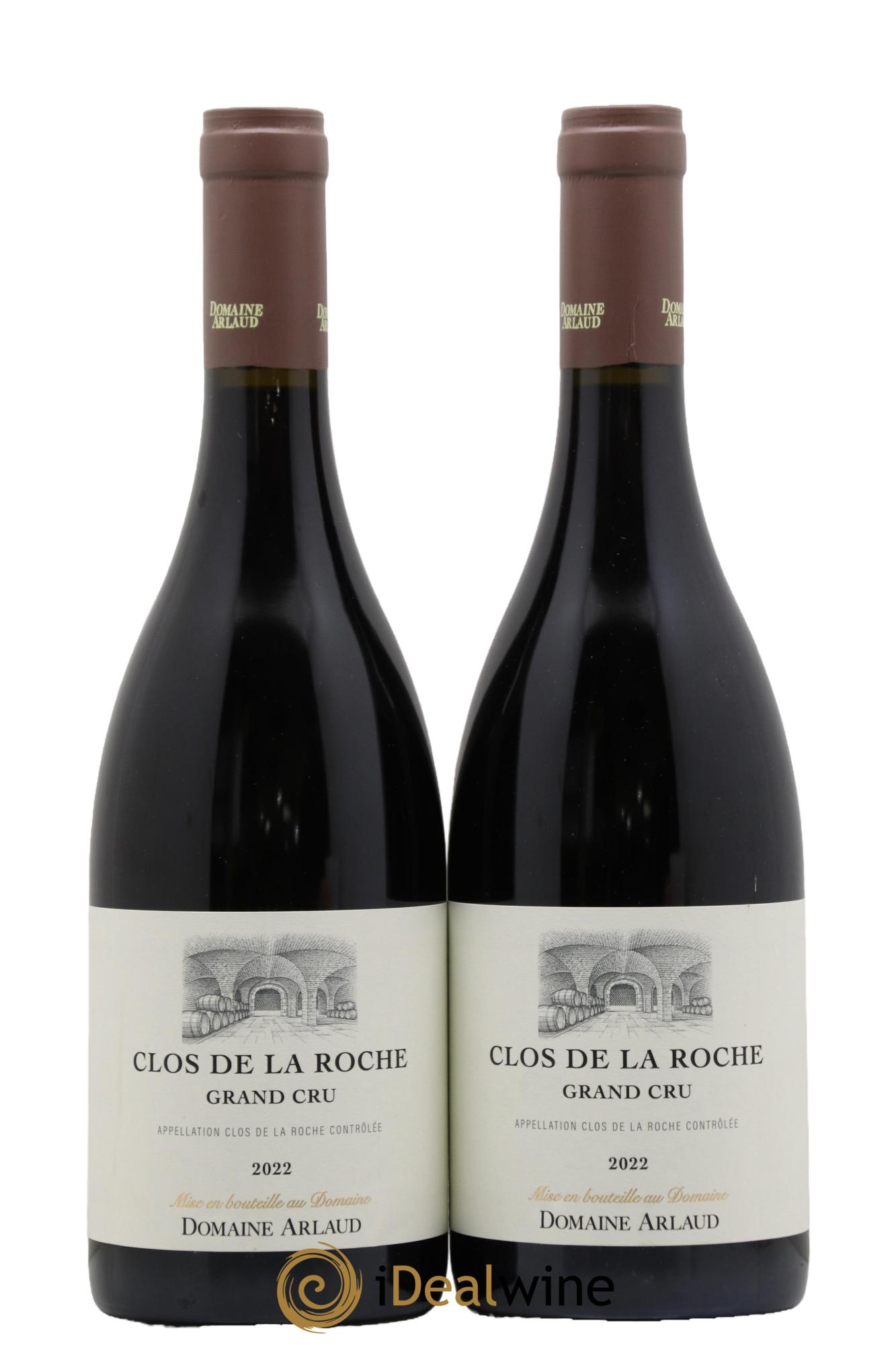 Clos de la Roche Grand Cru Arlaud 2022 - Lot de 2 bouteilles - 0