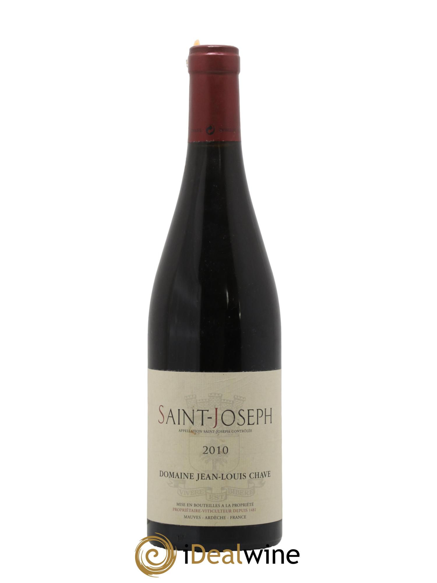 Saint-Joseph Jean-Louis Chave 2010 - Lot de 1 bouteille - 0