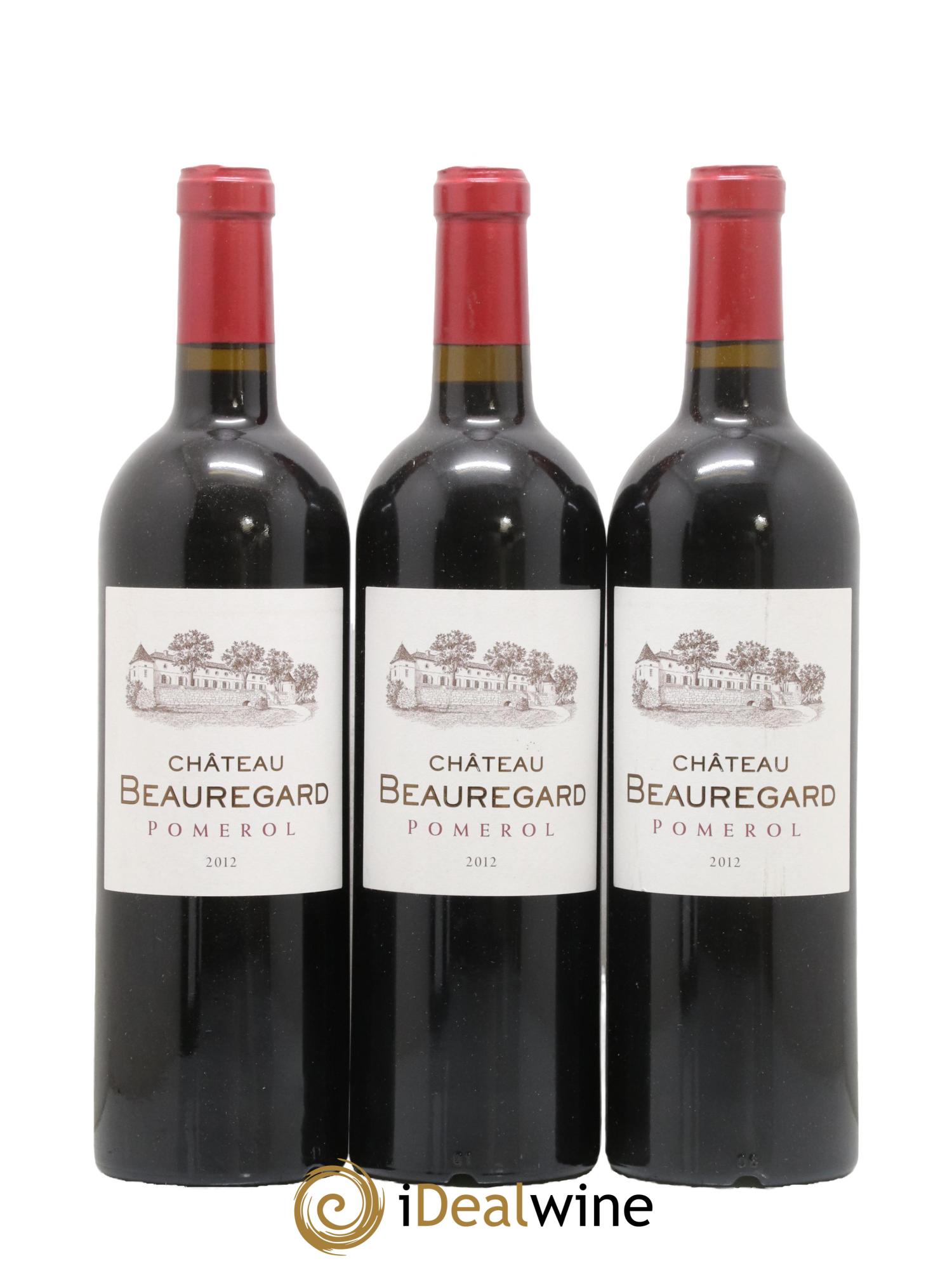 Château Beauregard 2012 - Lot de 3 bouteilles - 0