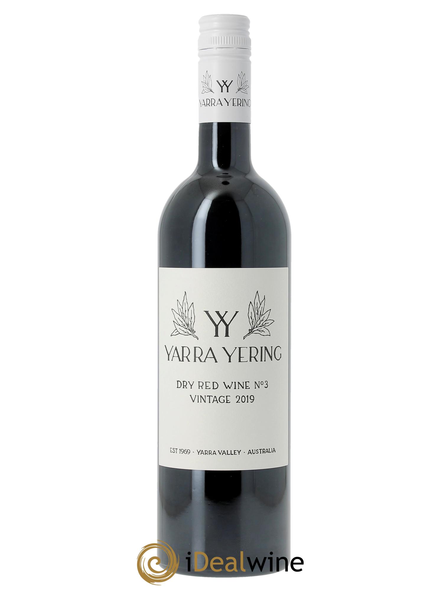 Yarra Valley Yarra Yering Vineyards Dry Red n°3  2019 - Posten von 1 Flasche - 0