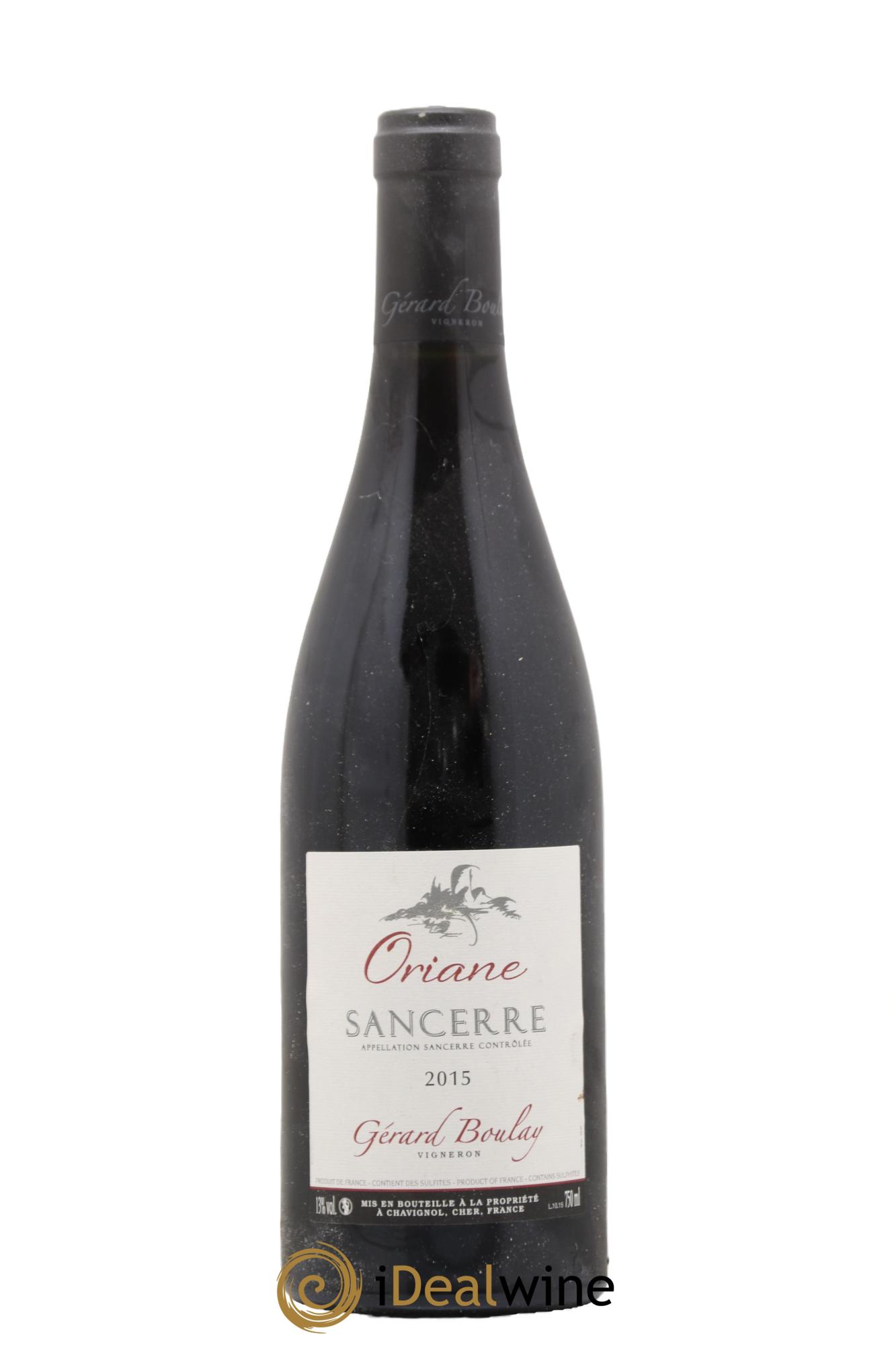 Sancerre Oriane Gérard Boulay 2015 - Lotto di 1 bottiglia - 0