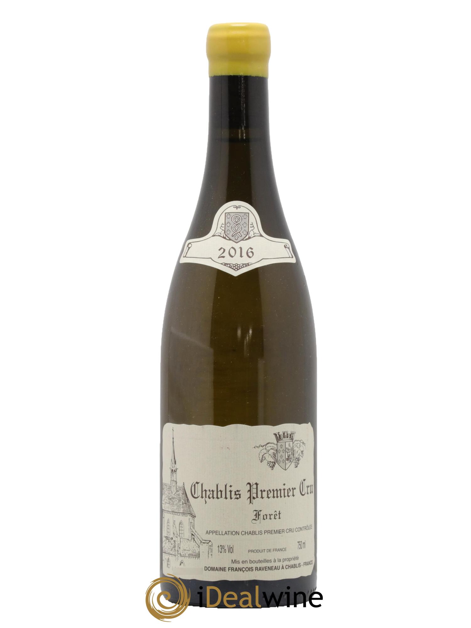 Chablis 1er Cru Forêt Raveneau (Domaine) 2016 - Lot de 1 bouteille - 0