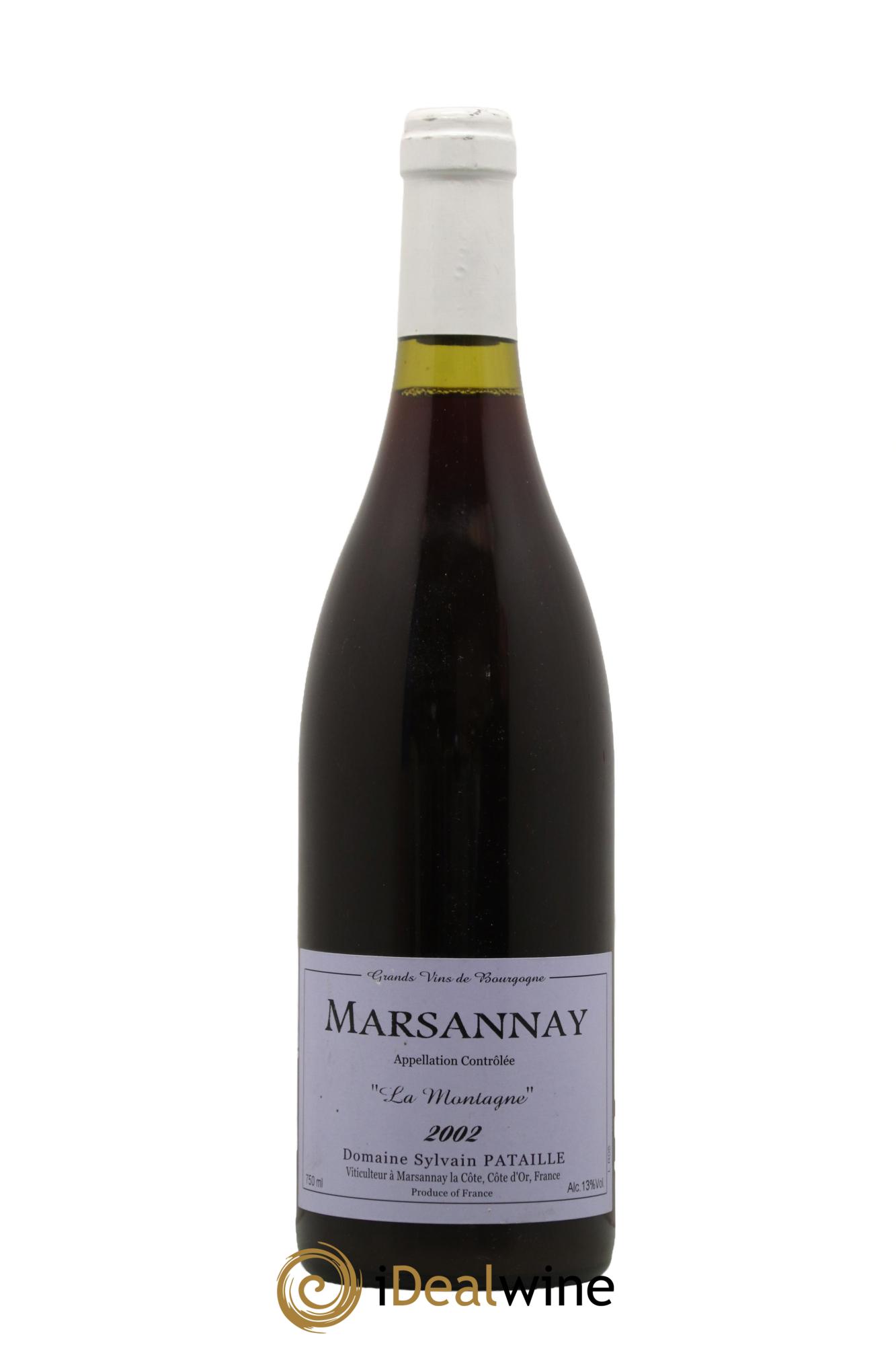 Marsannay La Montagne Sylvain Pataille (Domaine) 2002 - Posten von 1 Flasche - 0