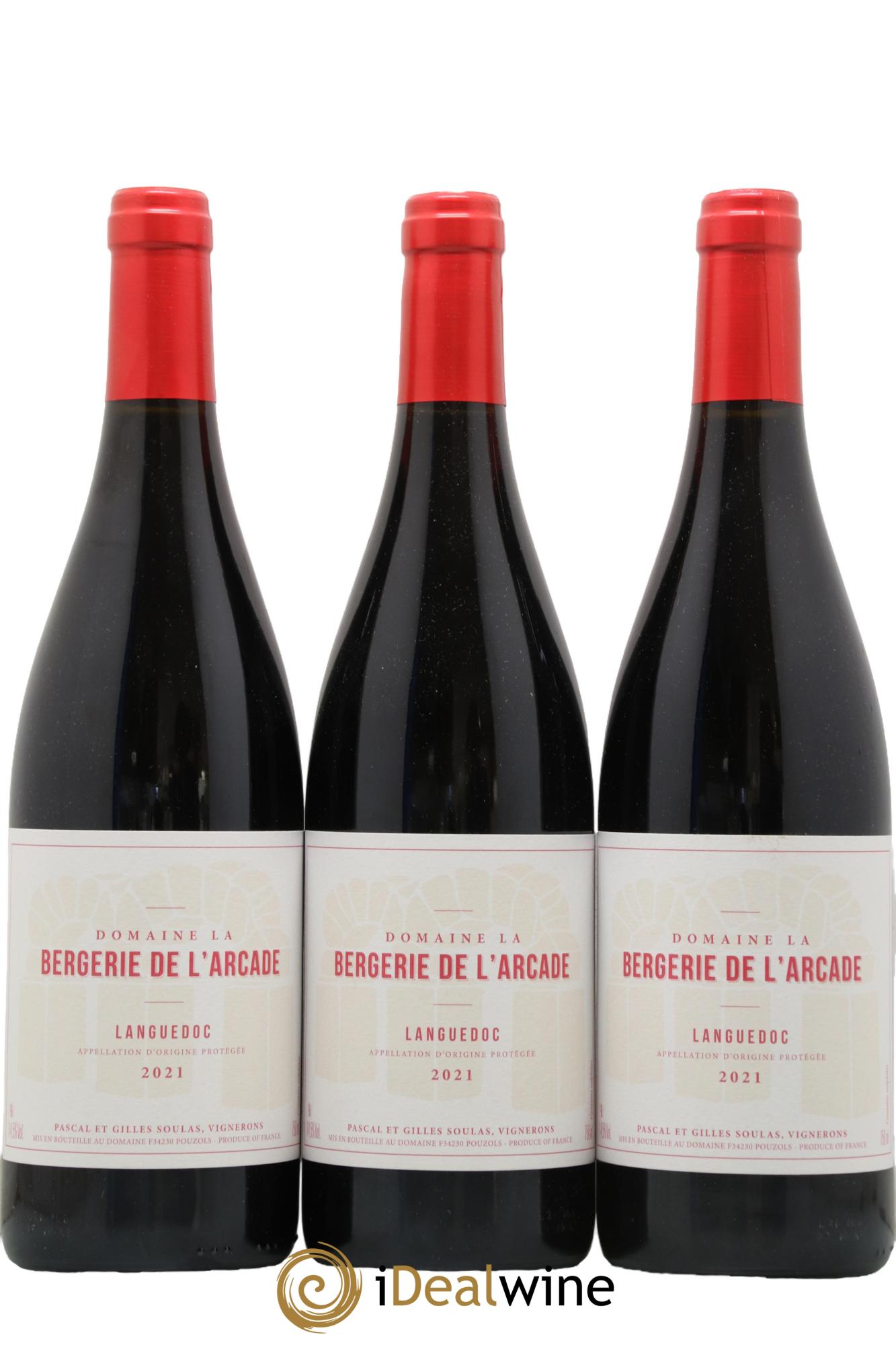 Languedoc La Bergerie de l'Arcade (Domaine) 2021 - Posten von 3 Flaschen - 0