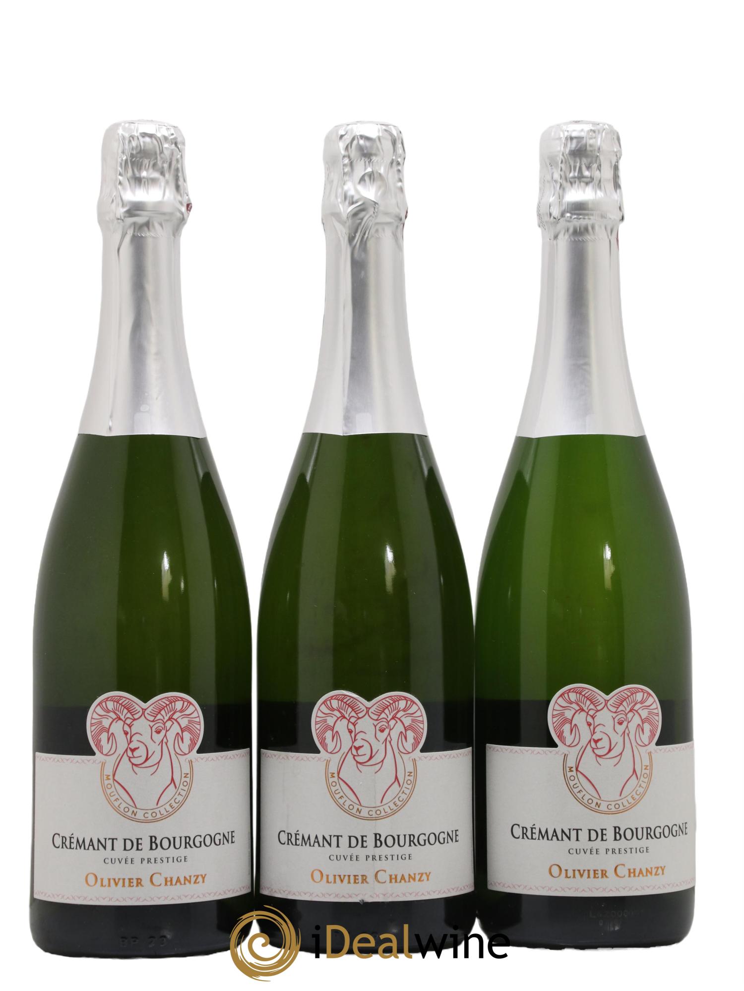 Crémant de Bourgogne Cuvée Prestige Olivier Chanzy - Lot of 3 bottles - 0