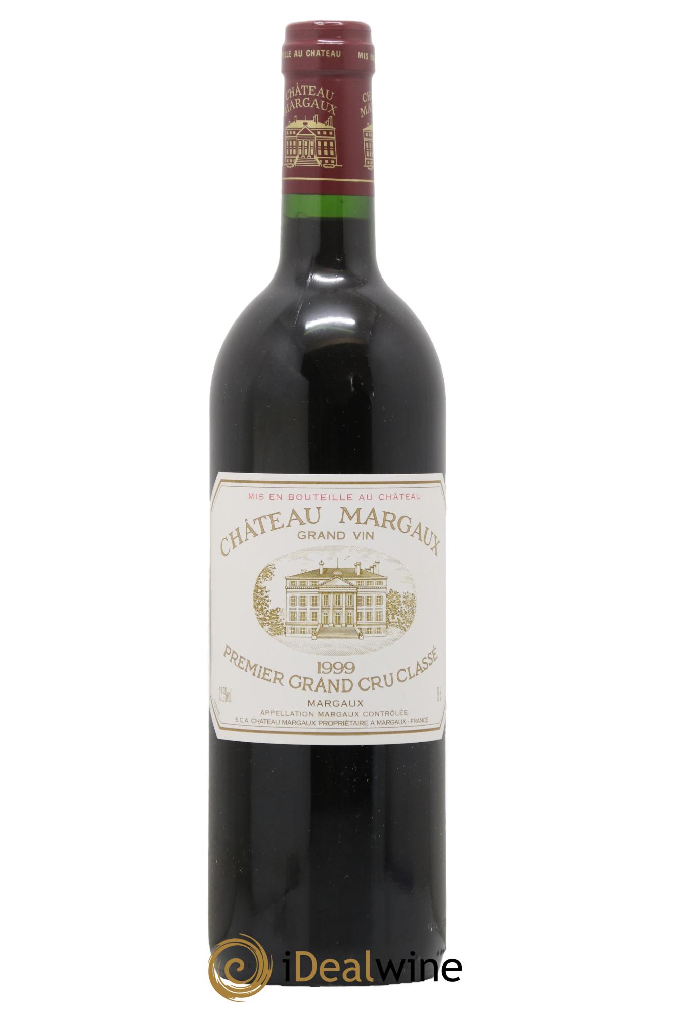 Château Margaux 1er Grand Cru Classé 1999 - Posten von 1 Flasche - 0