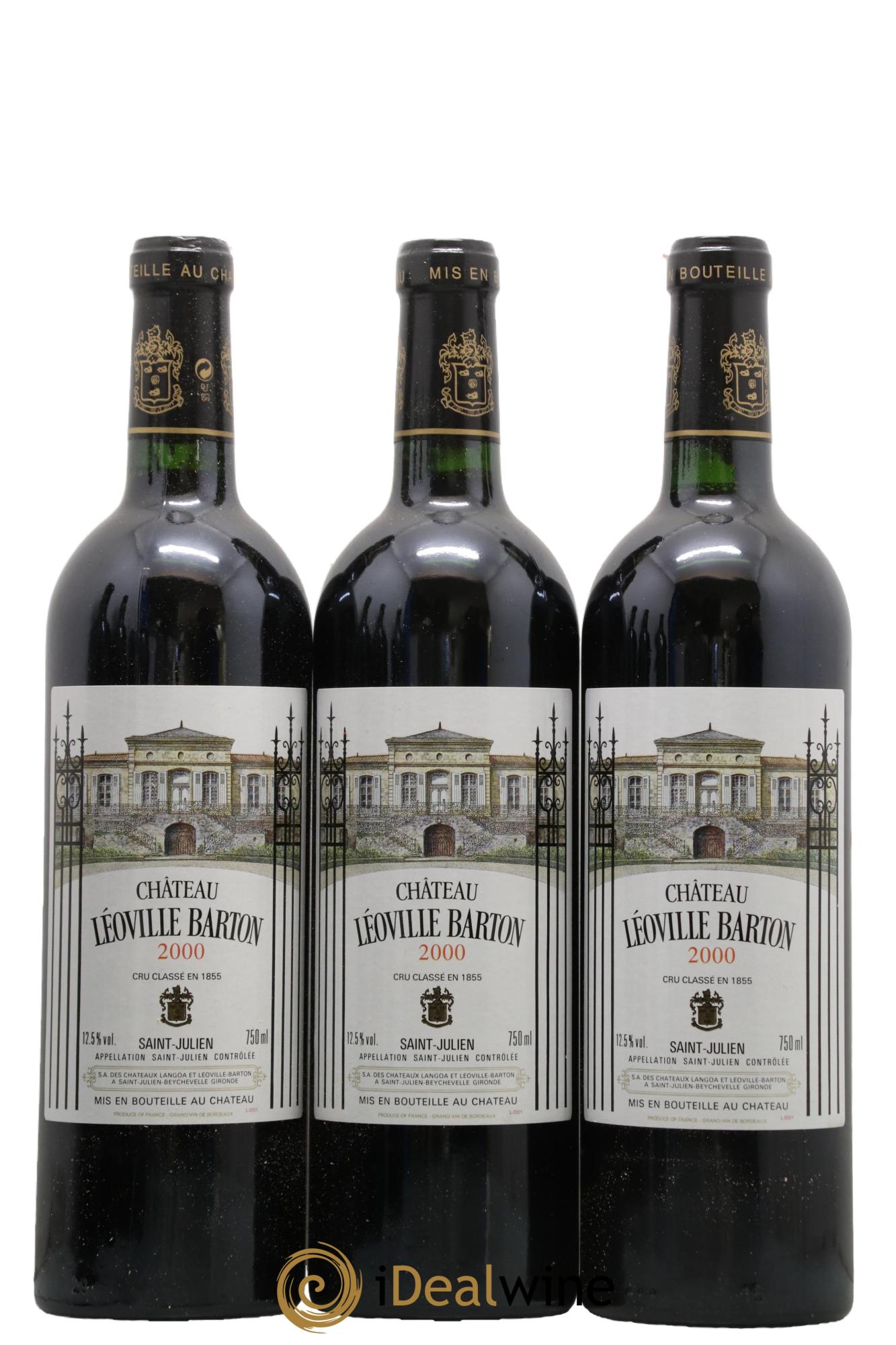 Château Léoville Barton 2ème Grand Cru Classé 2000 - Lot of 6 bottles - 1