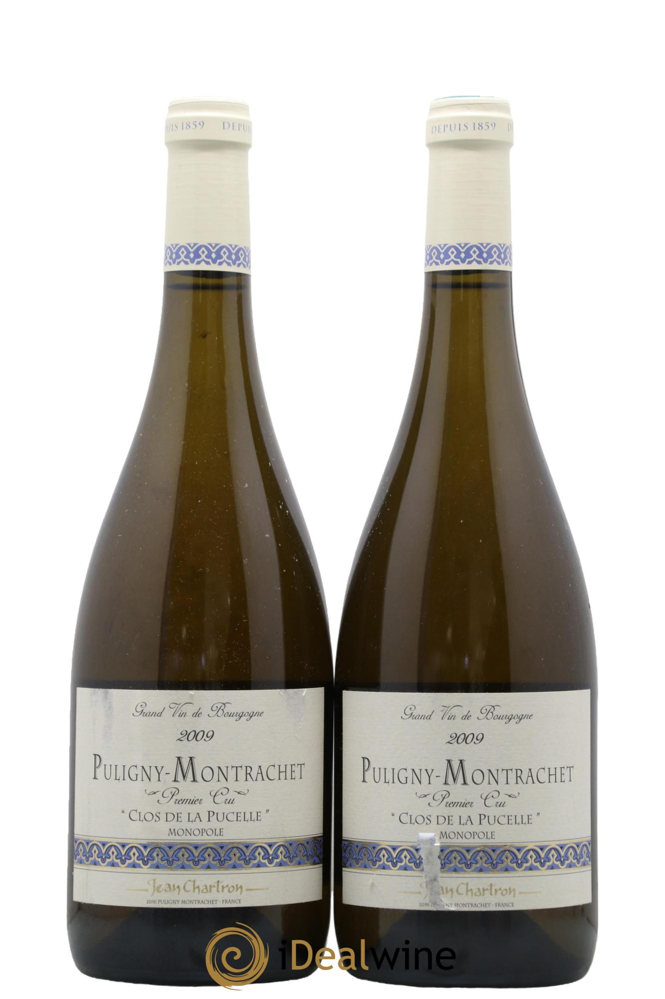 Puligny-Montrachet 1er Cru Clos de la Pucelle Jean Chartron (Domaine) 2009 - Lot de 2 bouteilles - 0