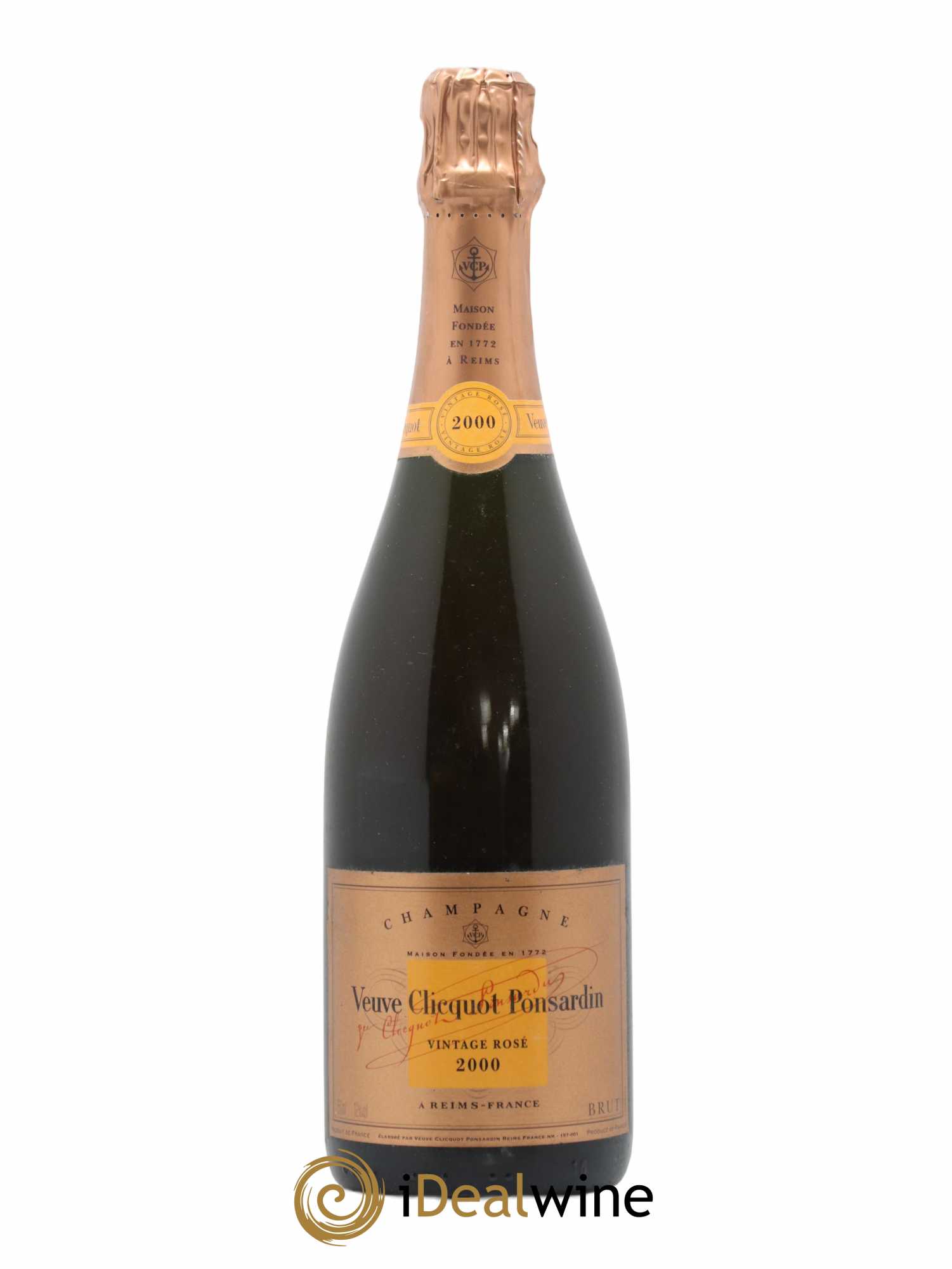 Vintage Rosé Veuve Clicquot Ponsardin  2000 - Posten von 1 Flasche - 0