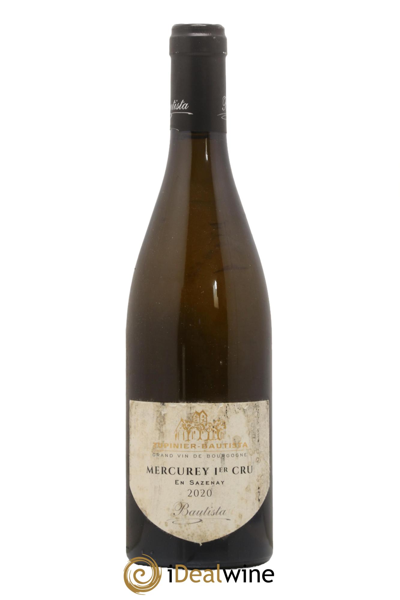 Mercurey 1er Cru En Sazenay Domaine Bautista 2020 - Lot de 1 bouteille - 0