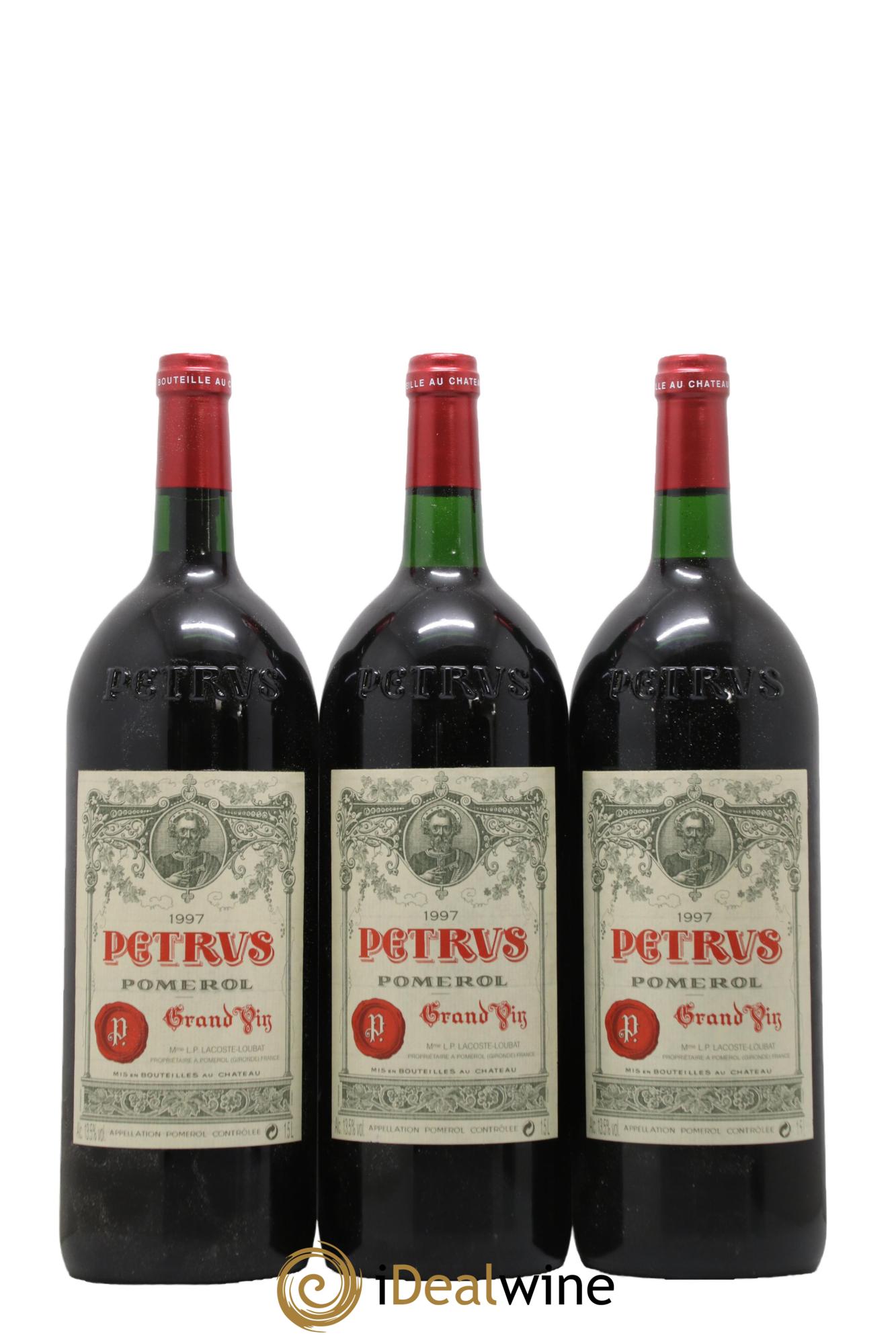 Petrus 1997 - Lot de 3 magnums - 0