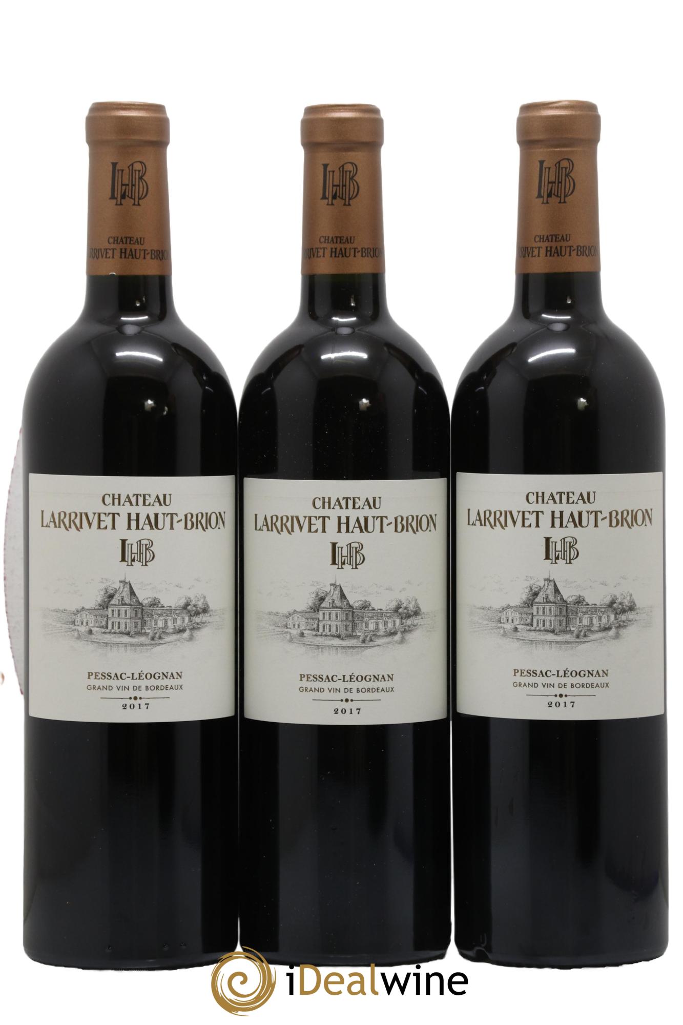 Château Larrivet Haut-Brion  2017 - Posten von 12 Flaschen - 2