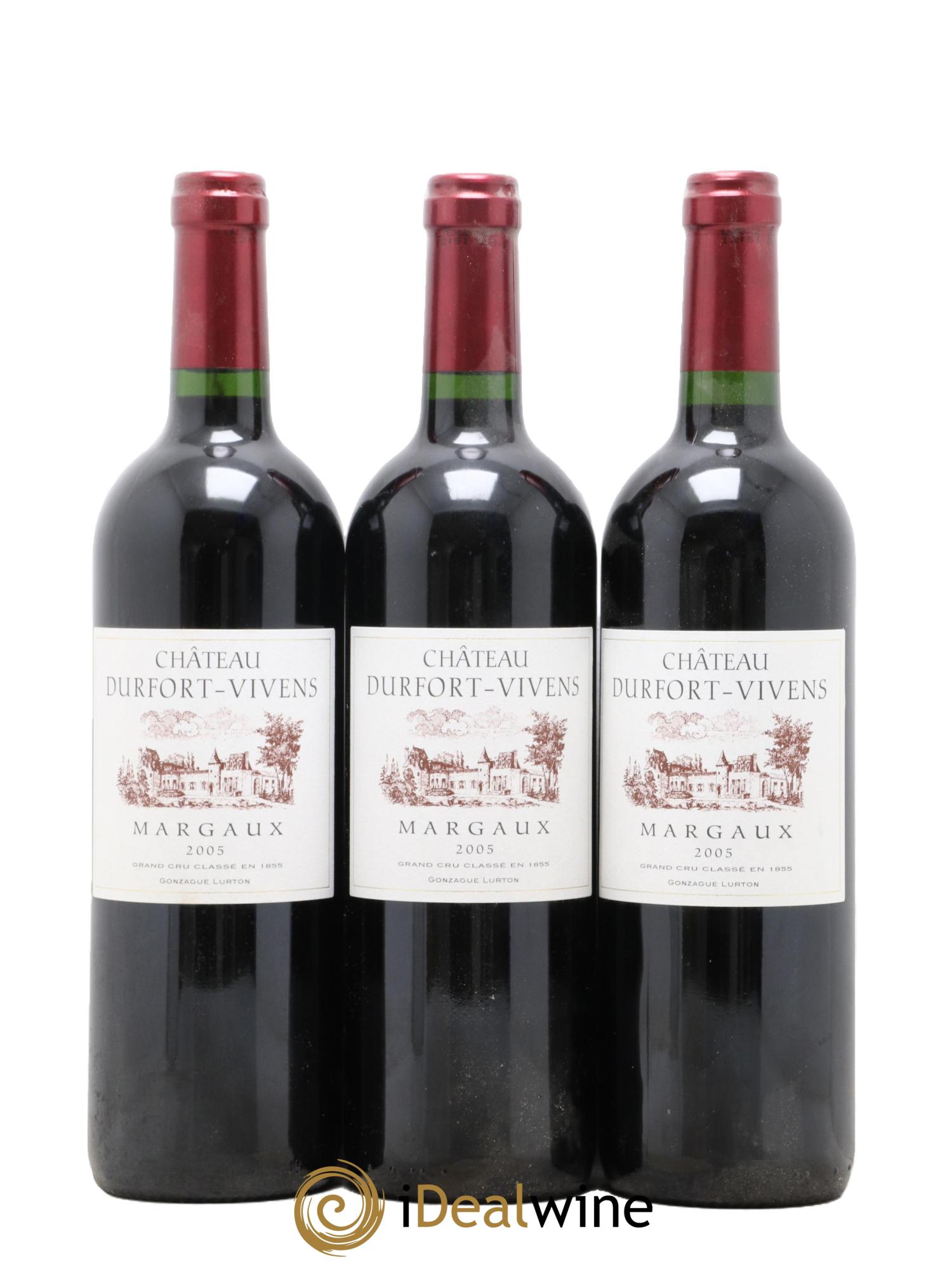 Château Durfort Vivens 2ème Grand Cru Classé 2005 - Lot de 12 bouteilles - 2