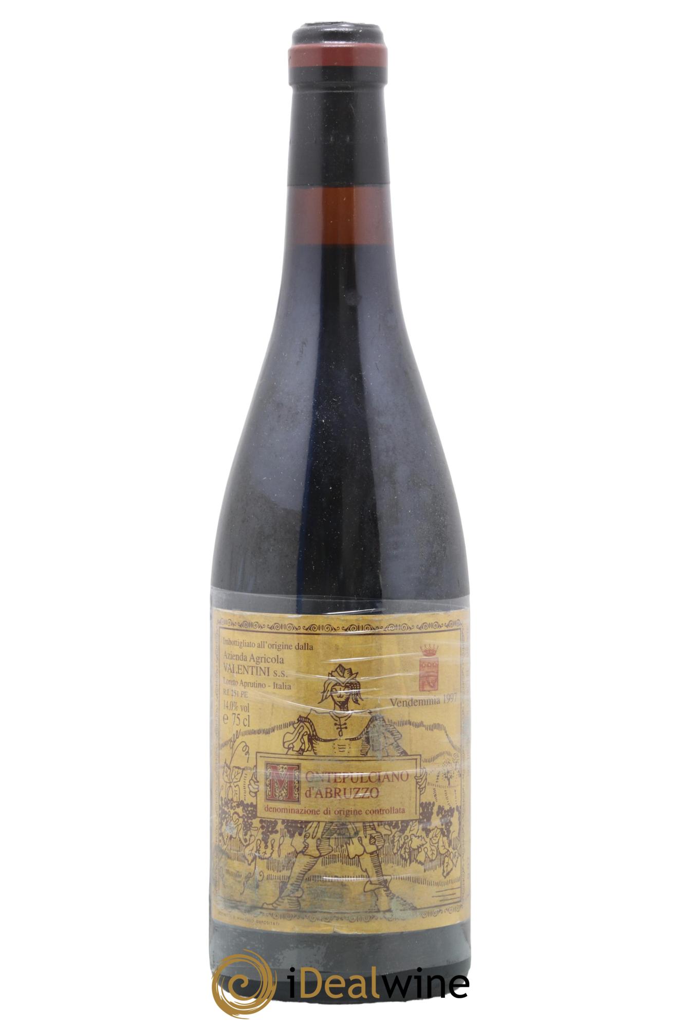 Montepulciano d'Abruzzo DOC Francesco Valentini 1997 - Posten von 1 Flasche - 0