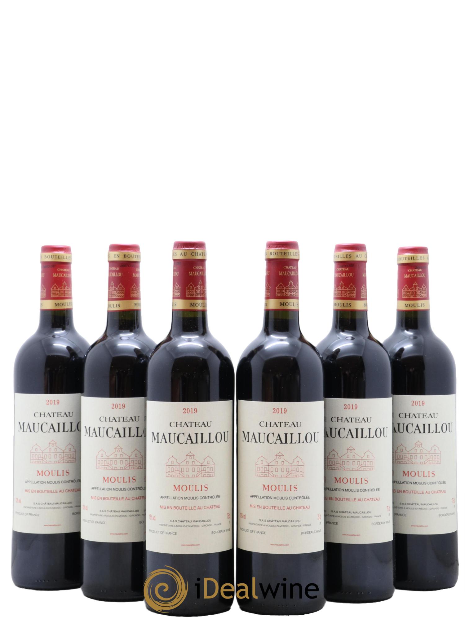 Château Maucaillou  2019 - Lot de 6 bouteilles - 0