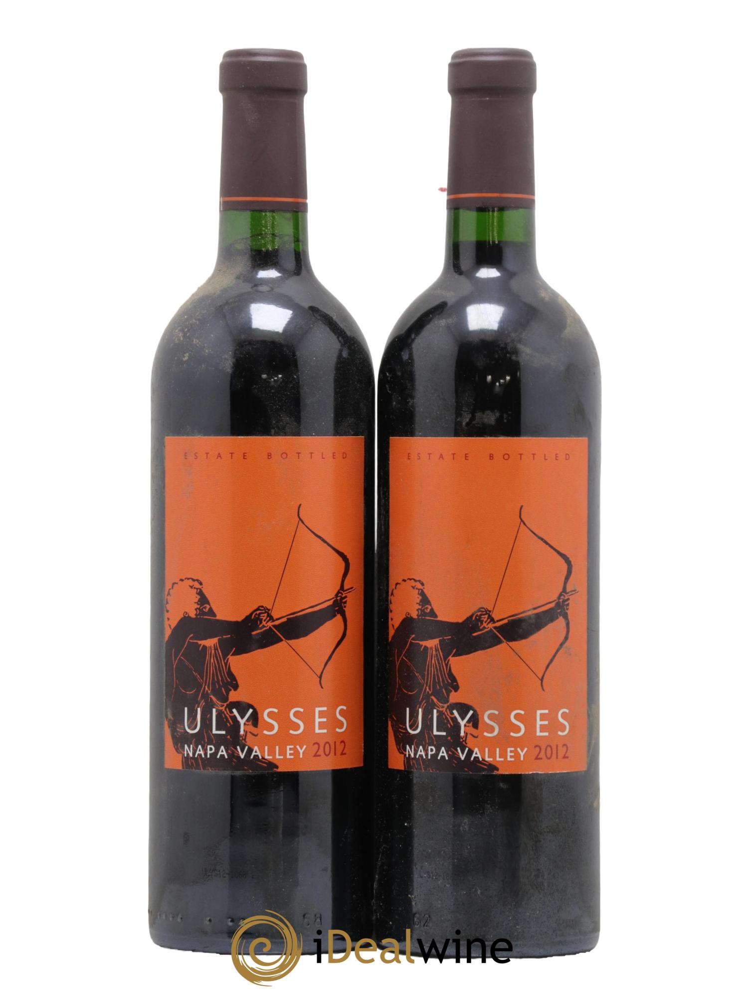 Napa Valley Ulysses Vineyards  2012 - Lot de 2 bouteilles - 0