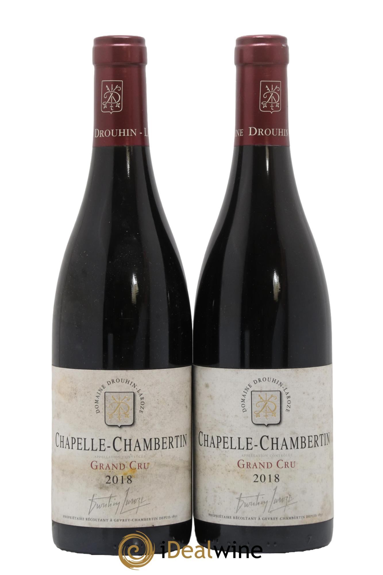 Chapelle-Chambertin Grand Cru Domaine Drouhin-Laroze  2018 - Lotto di 2 bottiglie - 0