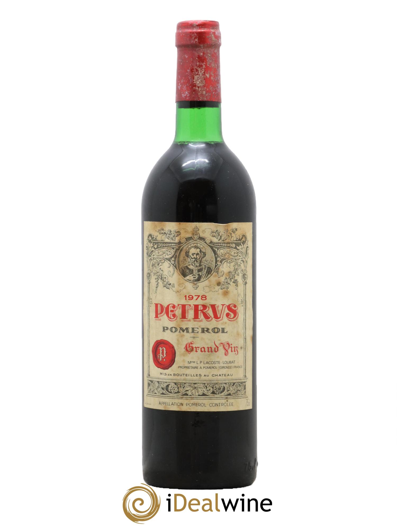 Petrus 1978 - Lotto di 1 bottiglia - 0