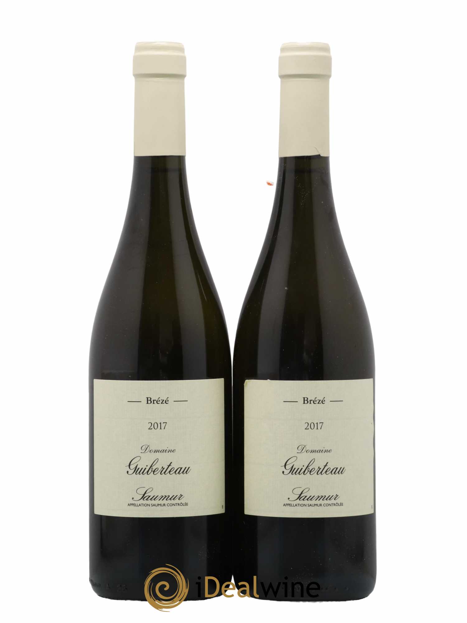 Saumur Brézé Domaine Guiberteau  2017 - Posten von 2 Flaschen - 0