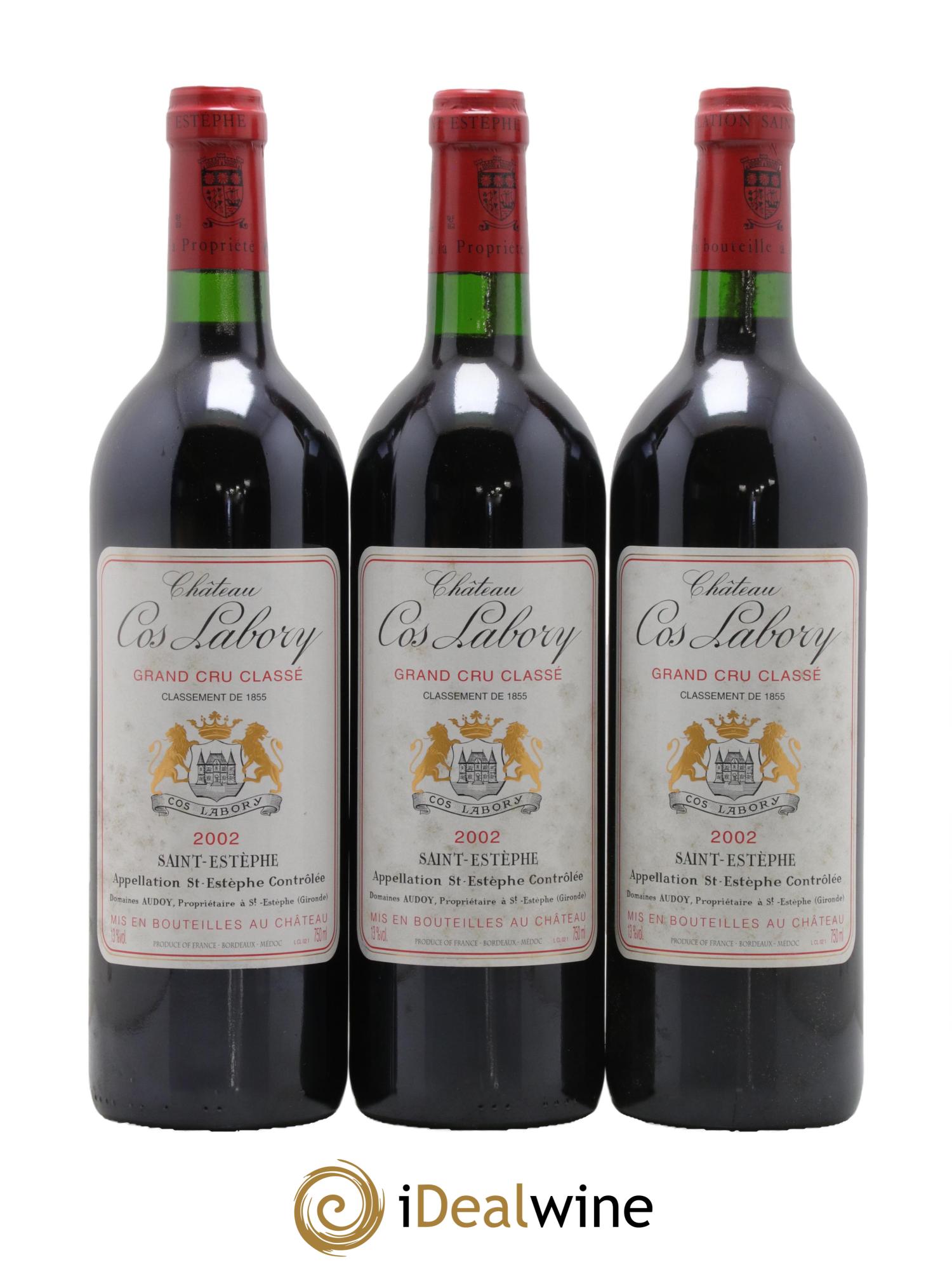 Château Cos Labory 5ème Grand Cru Classé 2002 - Lot of 12 bottles - 3