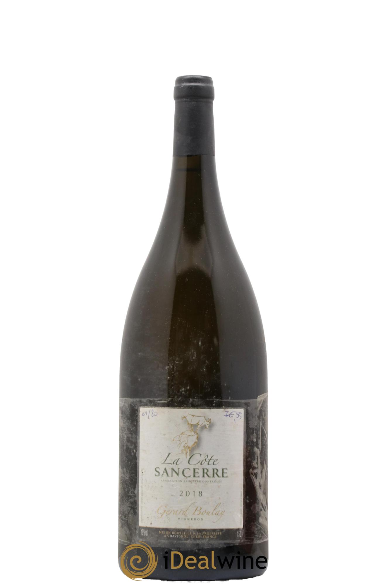 Sancerre La Côte Gérard Boulay 2018 - Lot de 1 magnum - 0