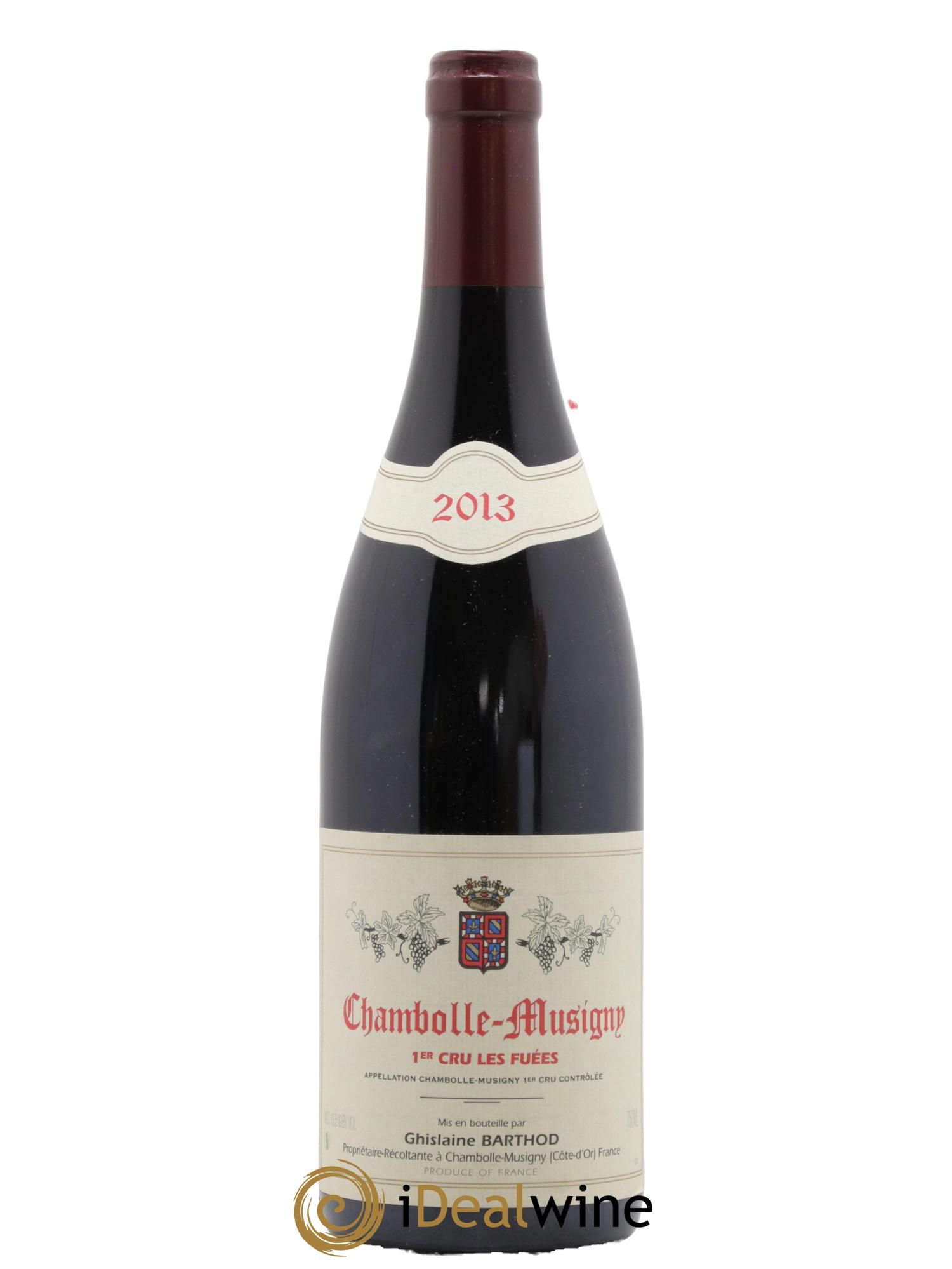 Chambolle-Musigny 1er Cru Les Fuées Ghislaine Barthod 2013 - Posten von 1 Flasche - 0