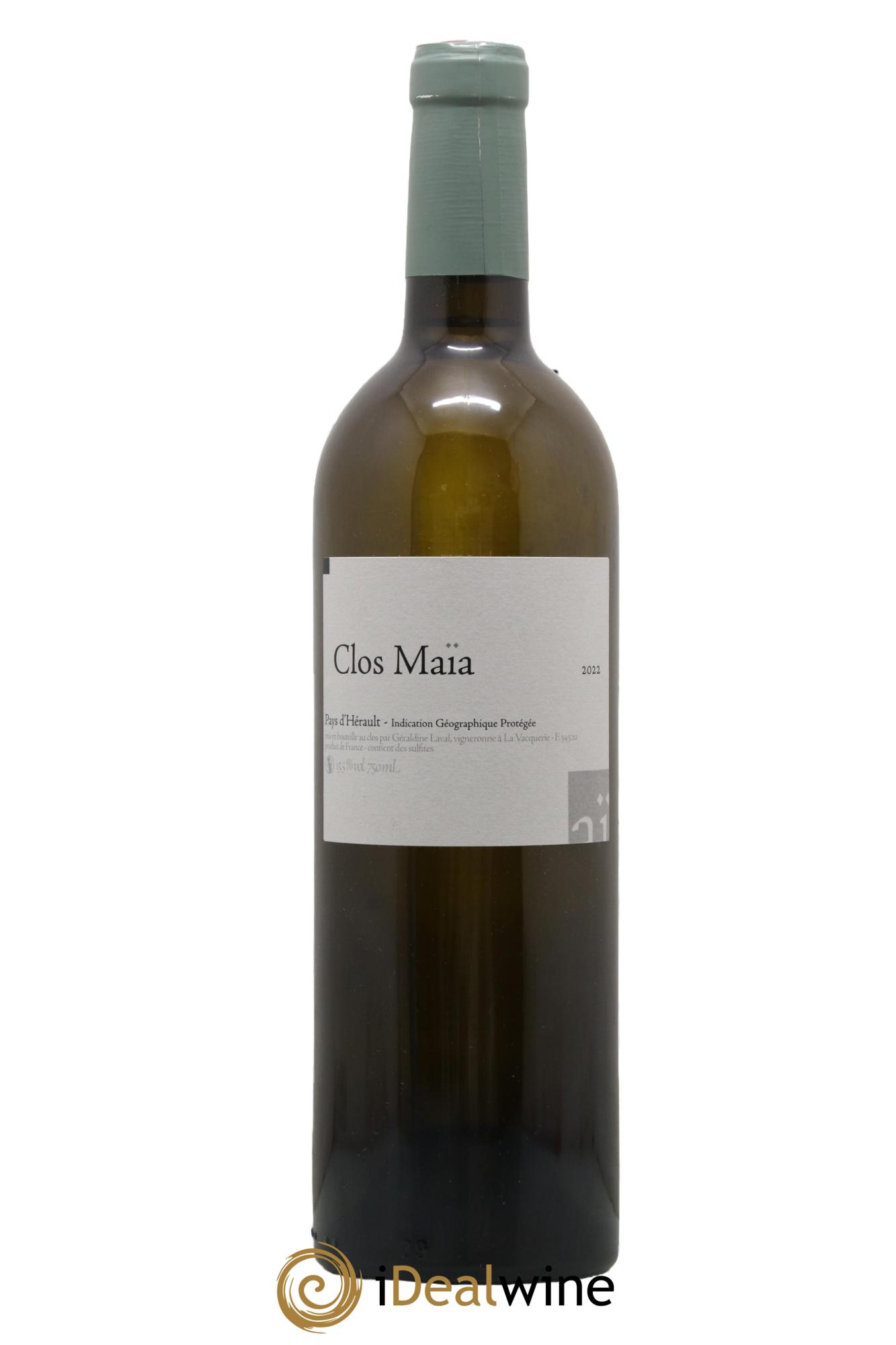 IGP Pays d'Hérault Clos Maia Le Clos 2022 - Posten von 1 Flasche - 0