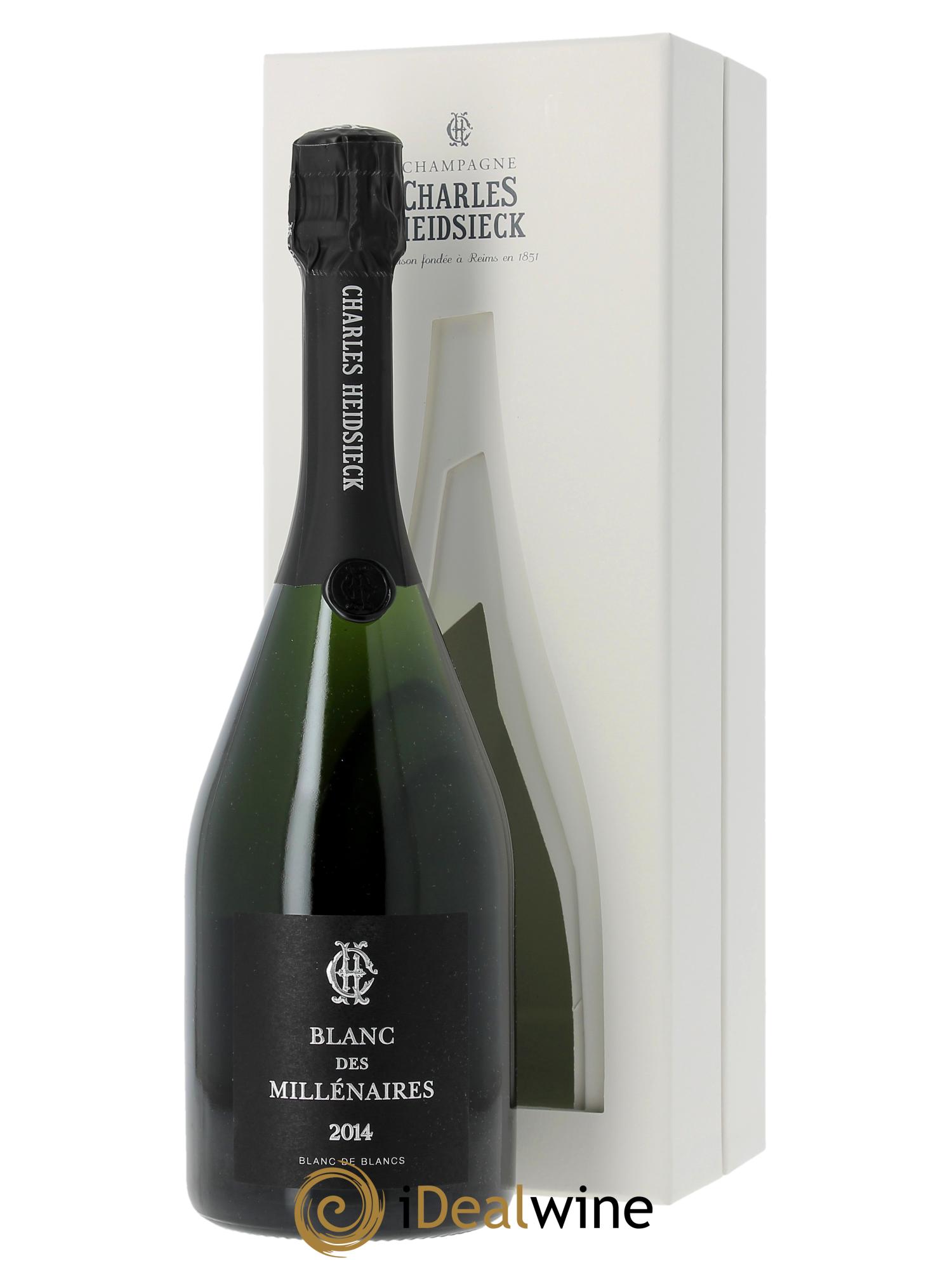 Blanc de Blancs Blanc des Millénaires Brut Charles Heidsieck  2014 - Lot of 1 bottle - 0