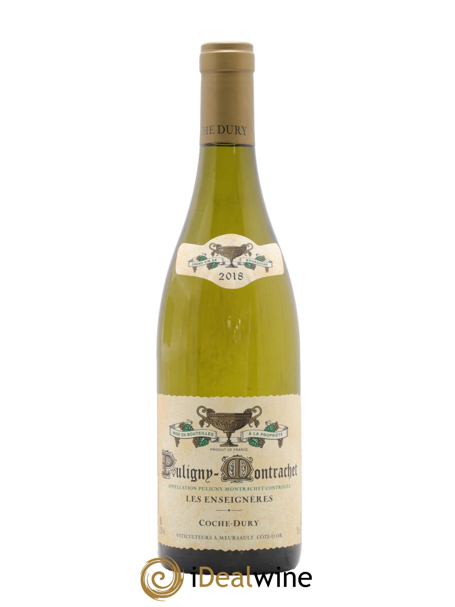 Puligny-Montrachet Les Enseignères Coche Dury (Domaine) 2018 - Lot de 1 bouteille - 0