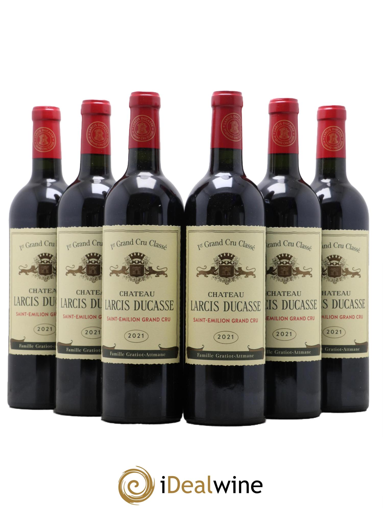 Château Larcis Ducasse 1er Grand Cru Classé B 2021 - Lot de 6 bouteilles - 0