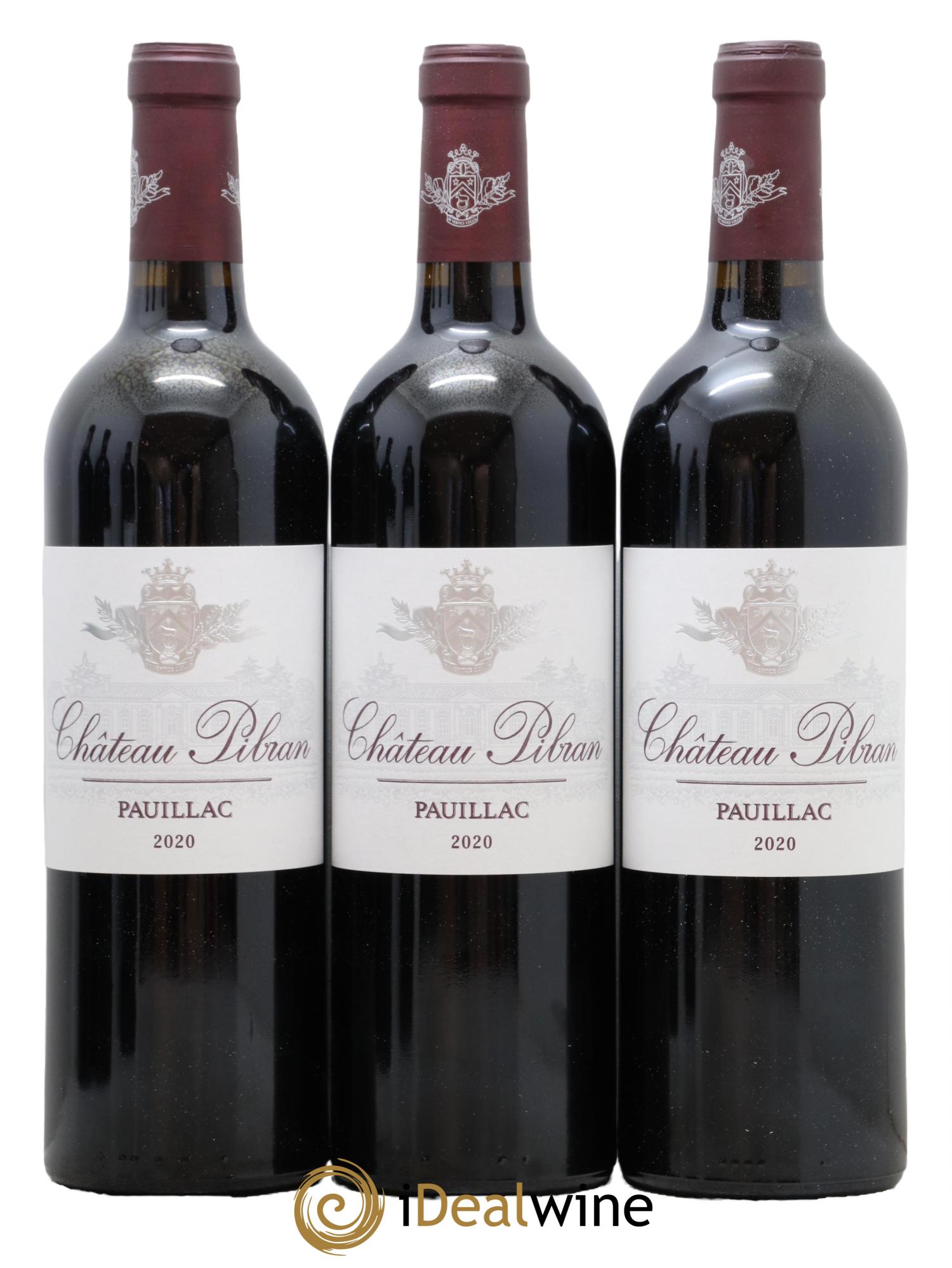 Château Pibran 2020 - Lot de 6 bouteilles - 1