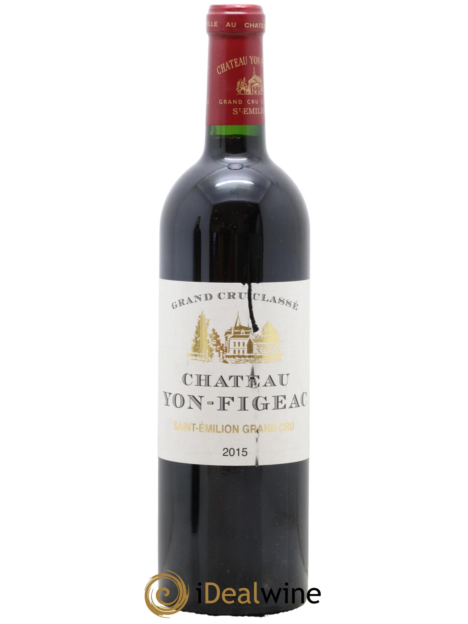 Château Yon Figeac Grand Cru Classé  2015 - Lot de 1 bouteille - 0