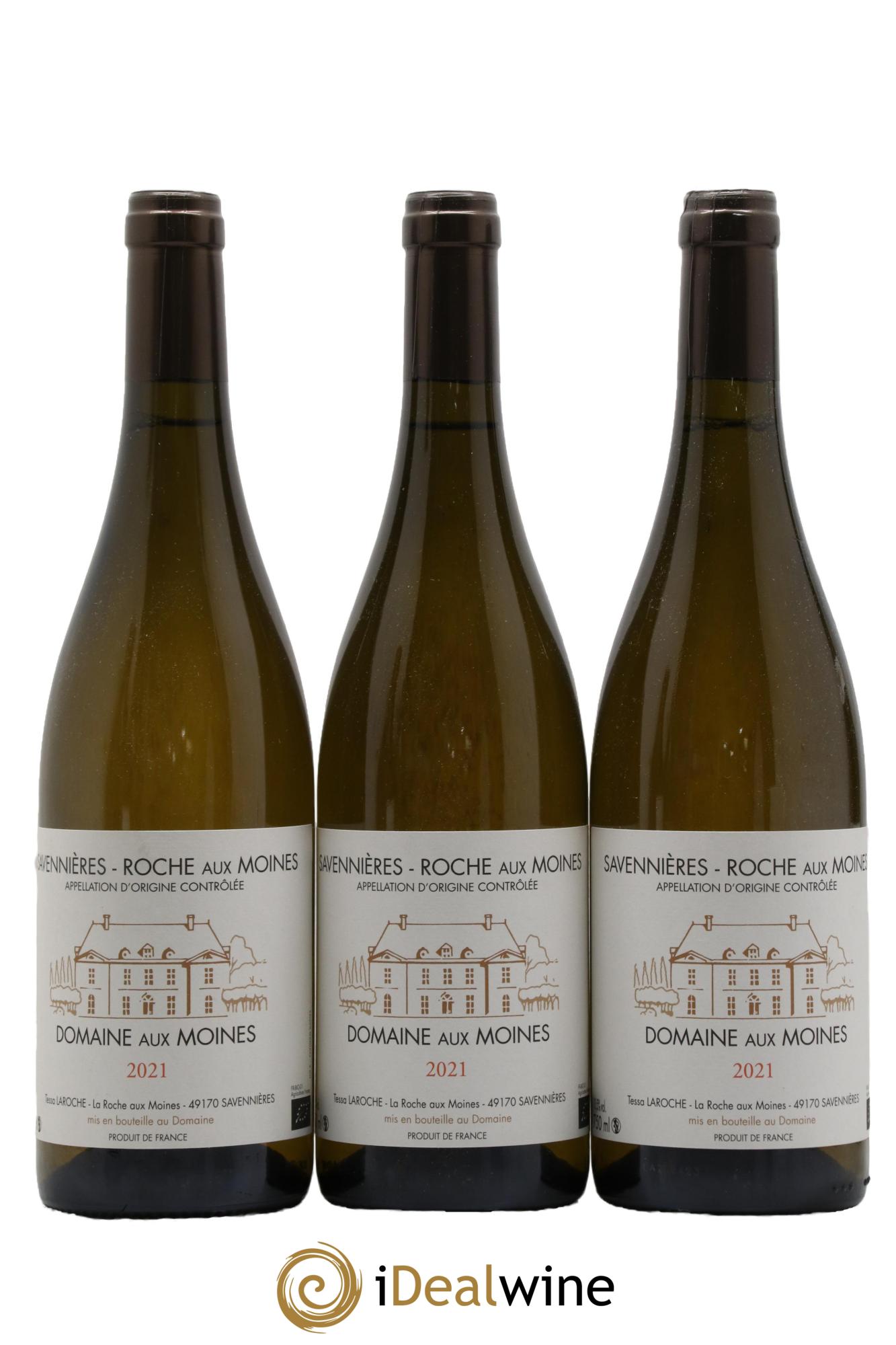 Savennières Roche aux Moines Domaine aux Moines 2021 - Lot de 3 bouteilles - 0