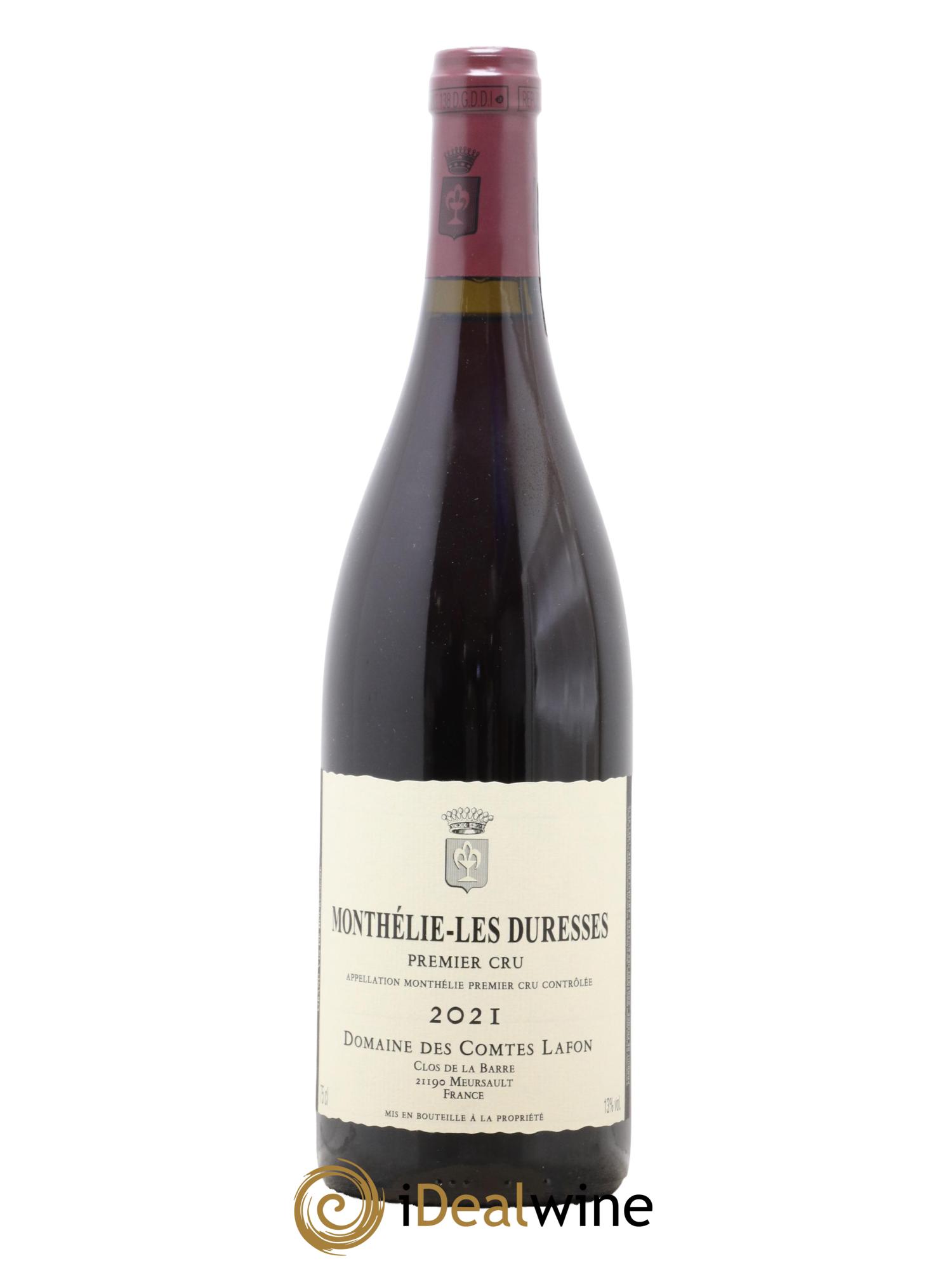 Monthélie 1er Cru Les Duresses Comtes Lafon (Domaine des) 2021 - Lot de 1 bouteille - 0