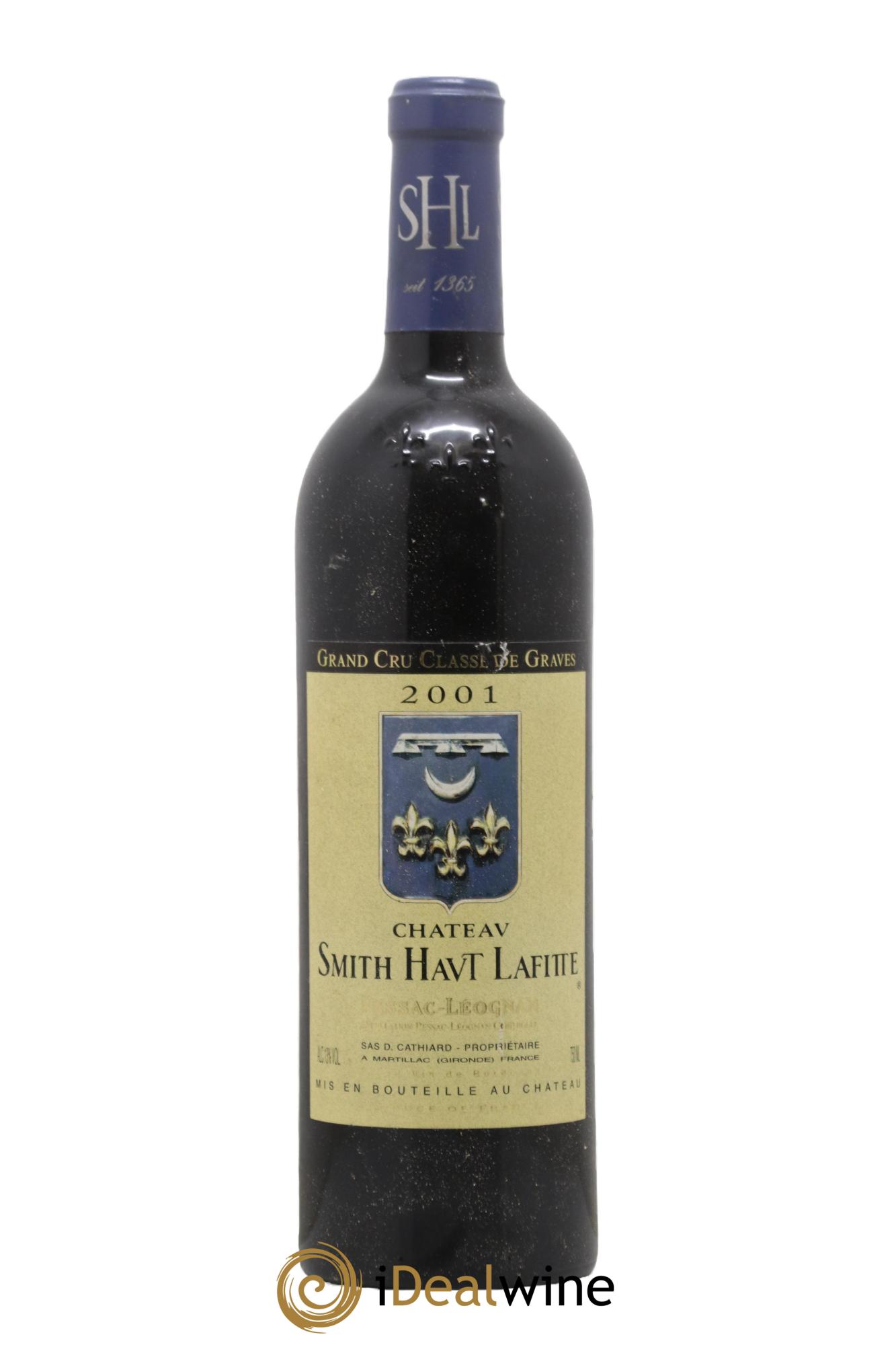 Château Smith Haut Lafitte Cru Classé de Graves 2001 - Posten von 1 Flasche - 0