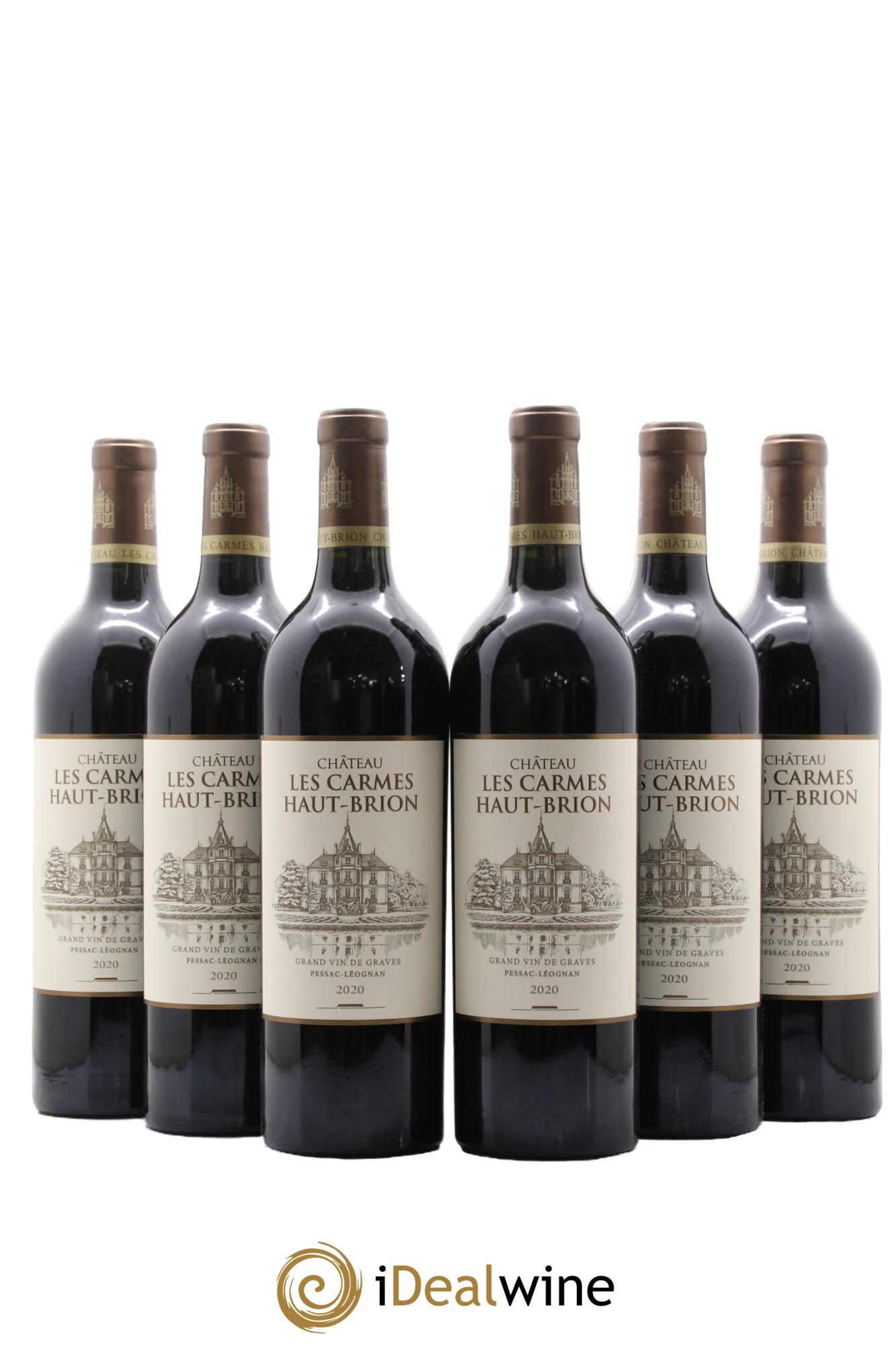 Château Les Carmes Haut-Brion 2020 - Lotto di 6 bottiglie - 0