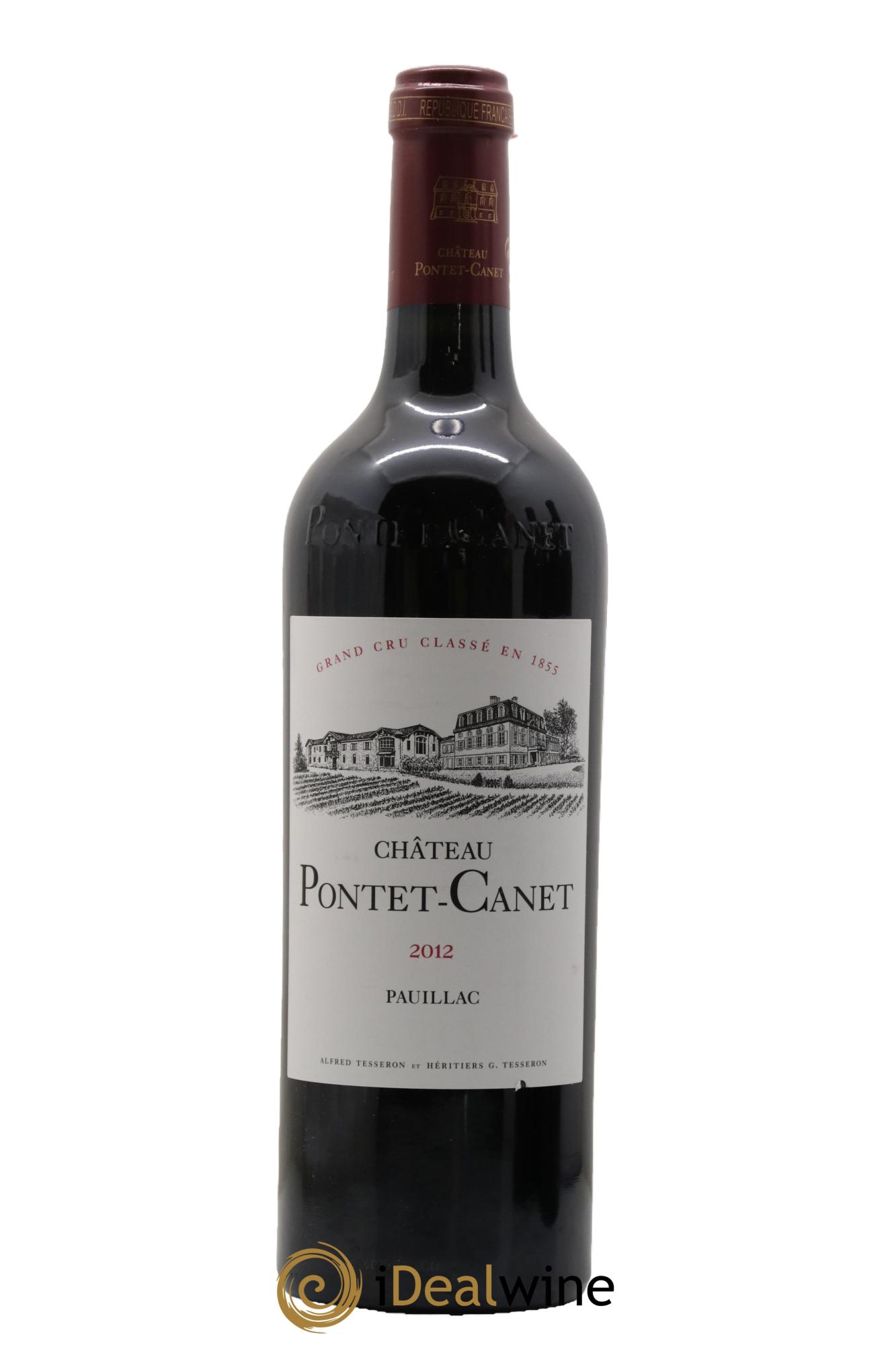 Château Pontet Canet 5ème Grand Cru Classé 2012 - Lotto di 1 bottiglia - 0