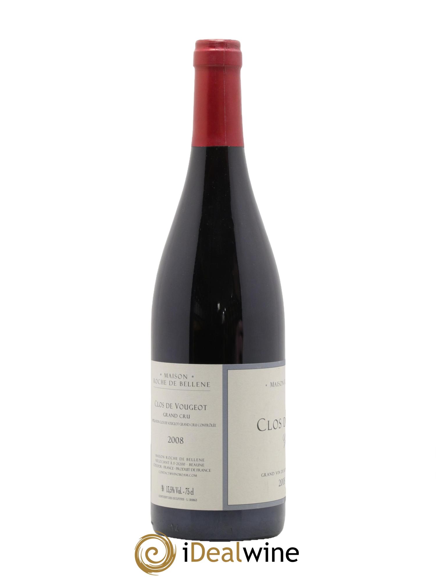 Clos de Vougeot Grand Cru Maison Roche de Bellene 2008 - Posten von 1 Flasche - 1