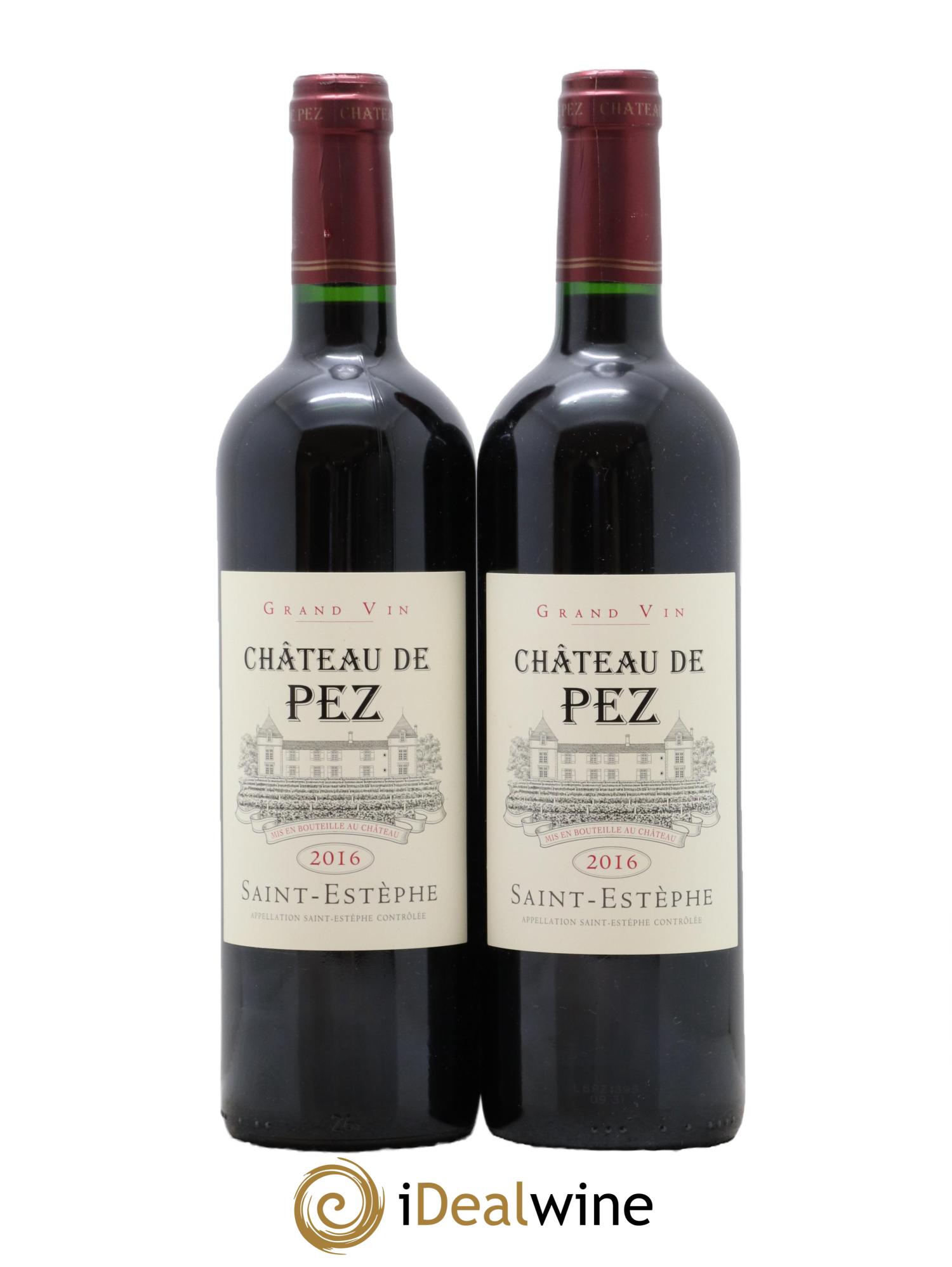 Château de Pez 2016 - Posten von 2 Flaschen - 0