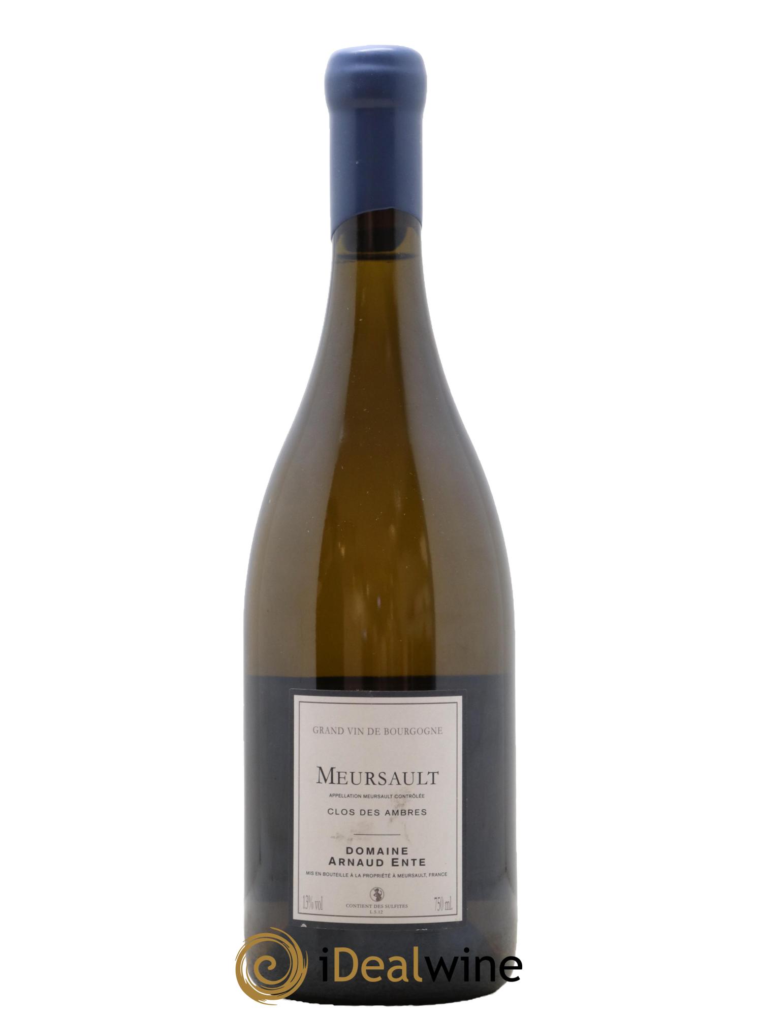 Meursault Clos des Ambres Arnaud Ente 2012 - Lot de 1 bouteille - 1