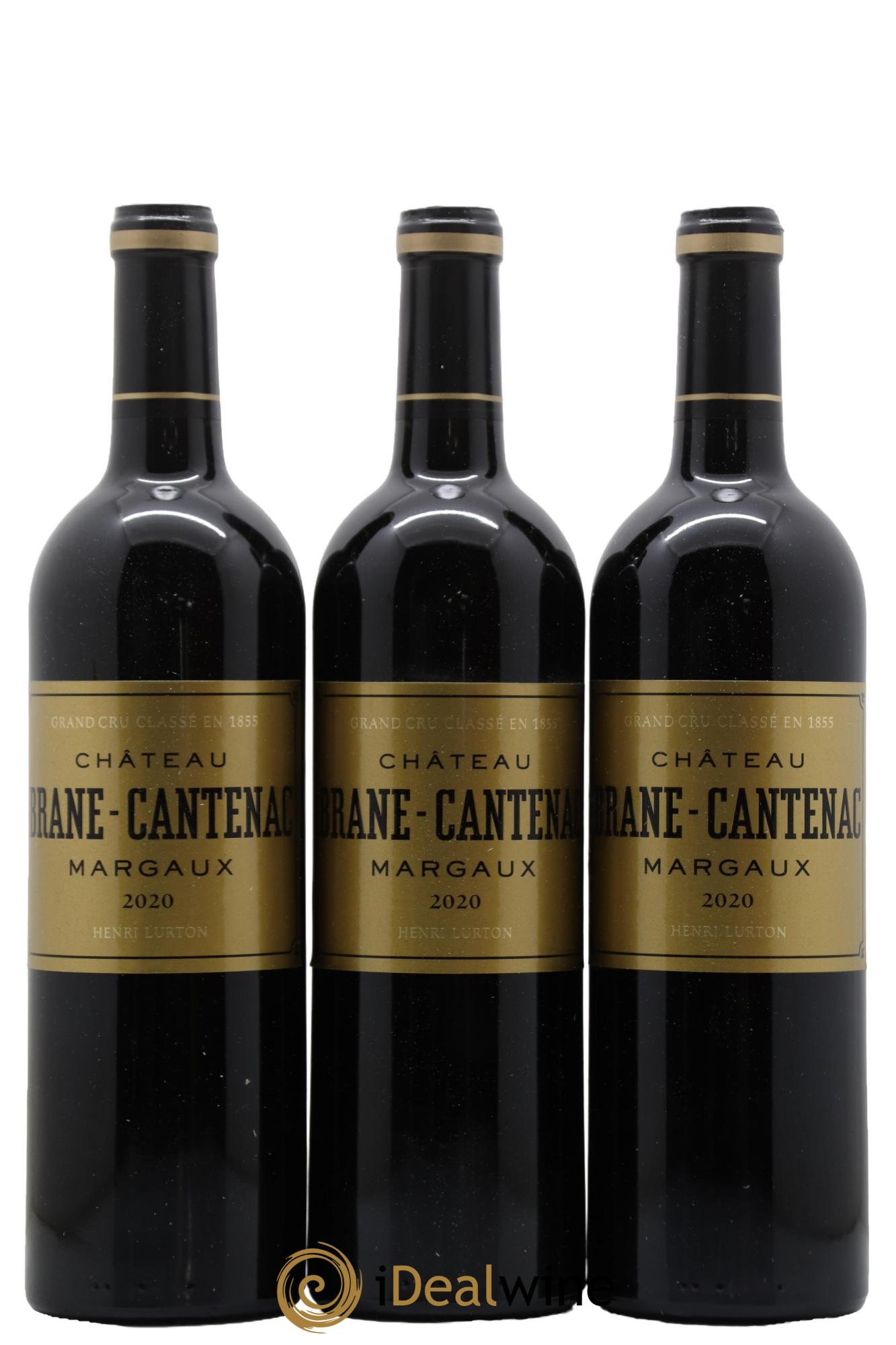 Château Brane Cantenac 2ème Grand Cru Classé 2020 - Lot of 6 bottles - 1