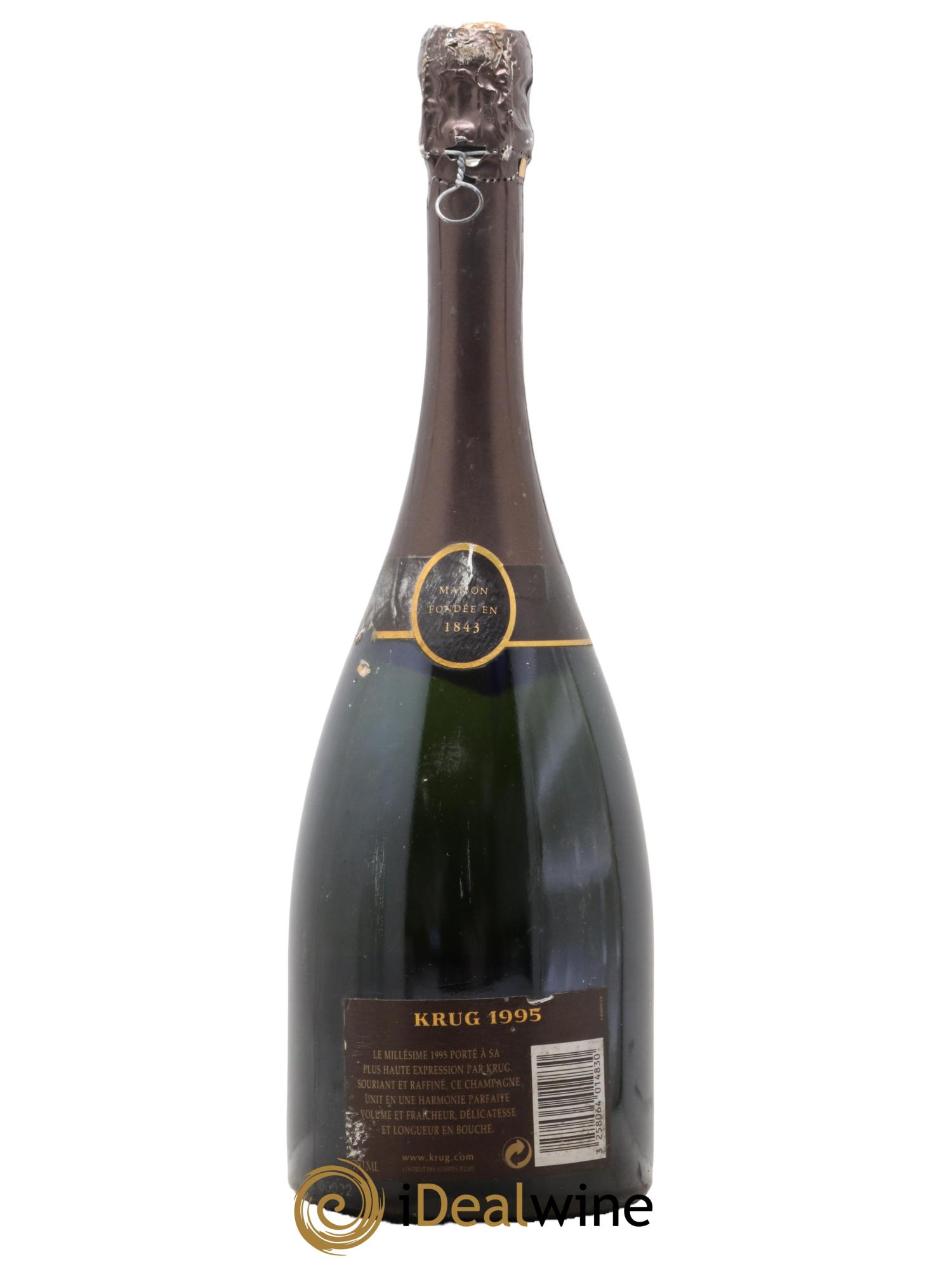 Vintage Krug 1995 - Lotto di 1 bottiglia - 1