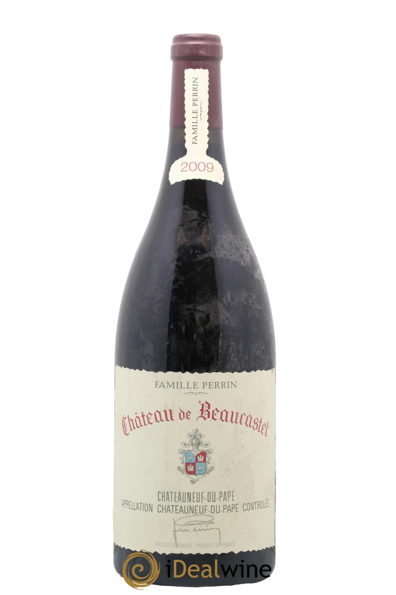 Châteauneuf-du-Pape Château de Beaucastel Famille Perrin 2009 - Posten von 1 Magnum - 0