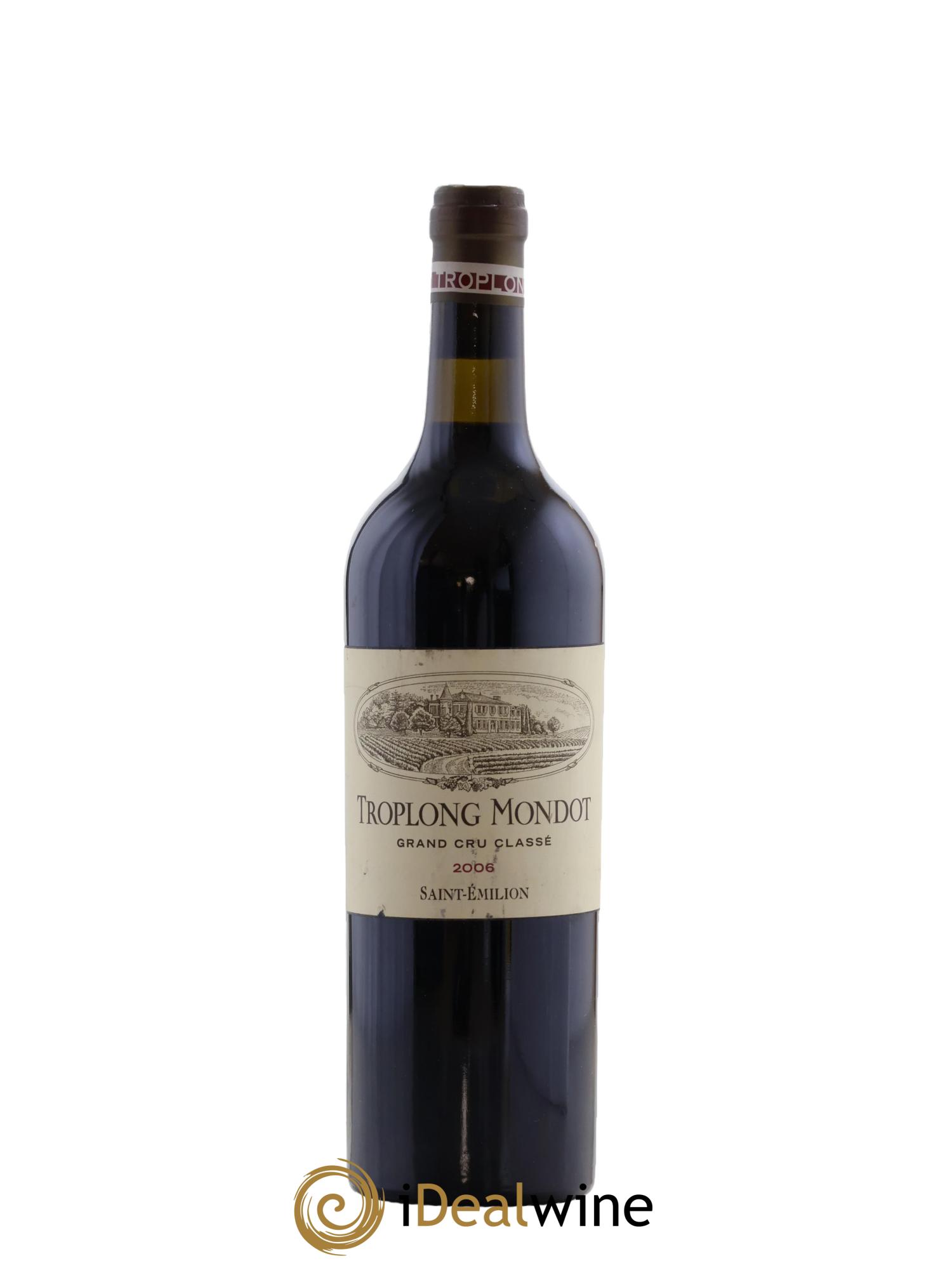 Château Troplong Mondot 1er Grand Cru Classé B 2006 - Posten von 1 Flasche - 0