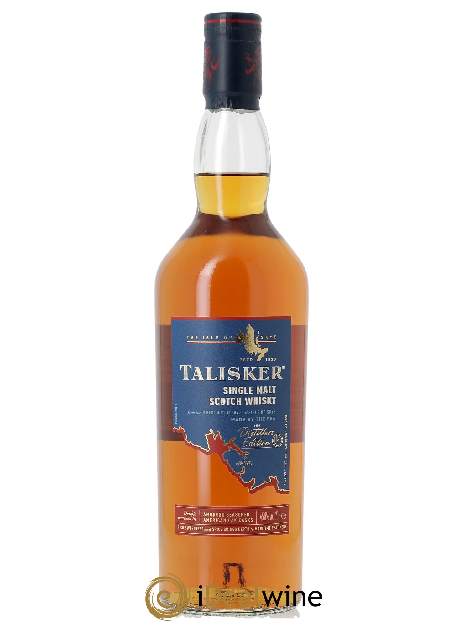 Whisky Talisker Distillers Edition (70cl) - Lot de 1 bouteille - 1